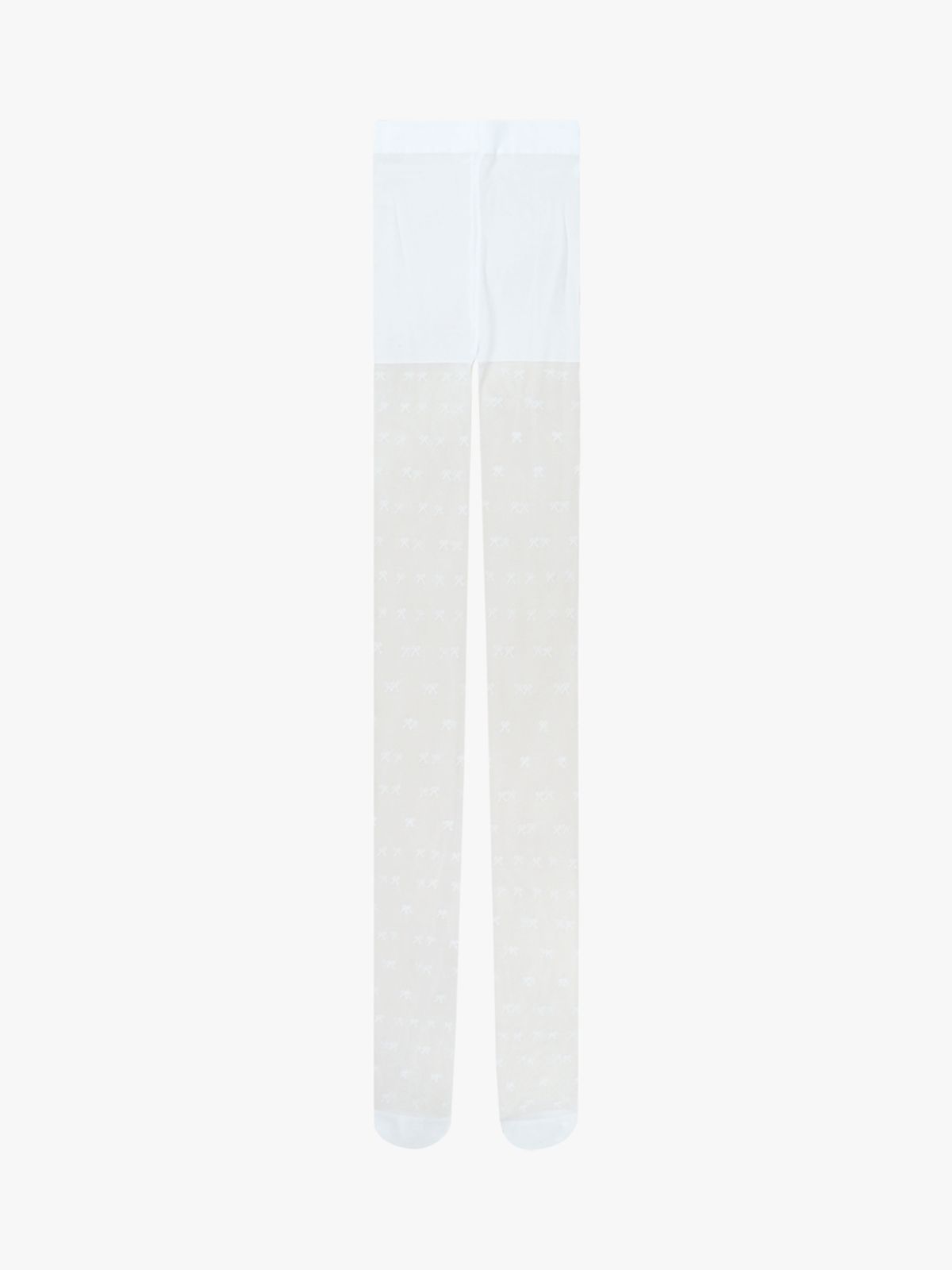 핑크파인애플(PINK PINEAPPLE) [2pack] PETITE RIBBON STOCKING_WHITE