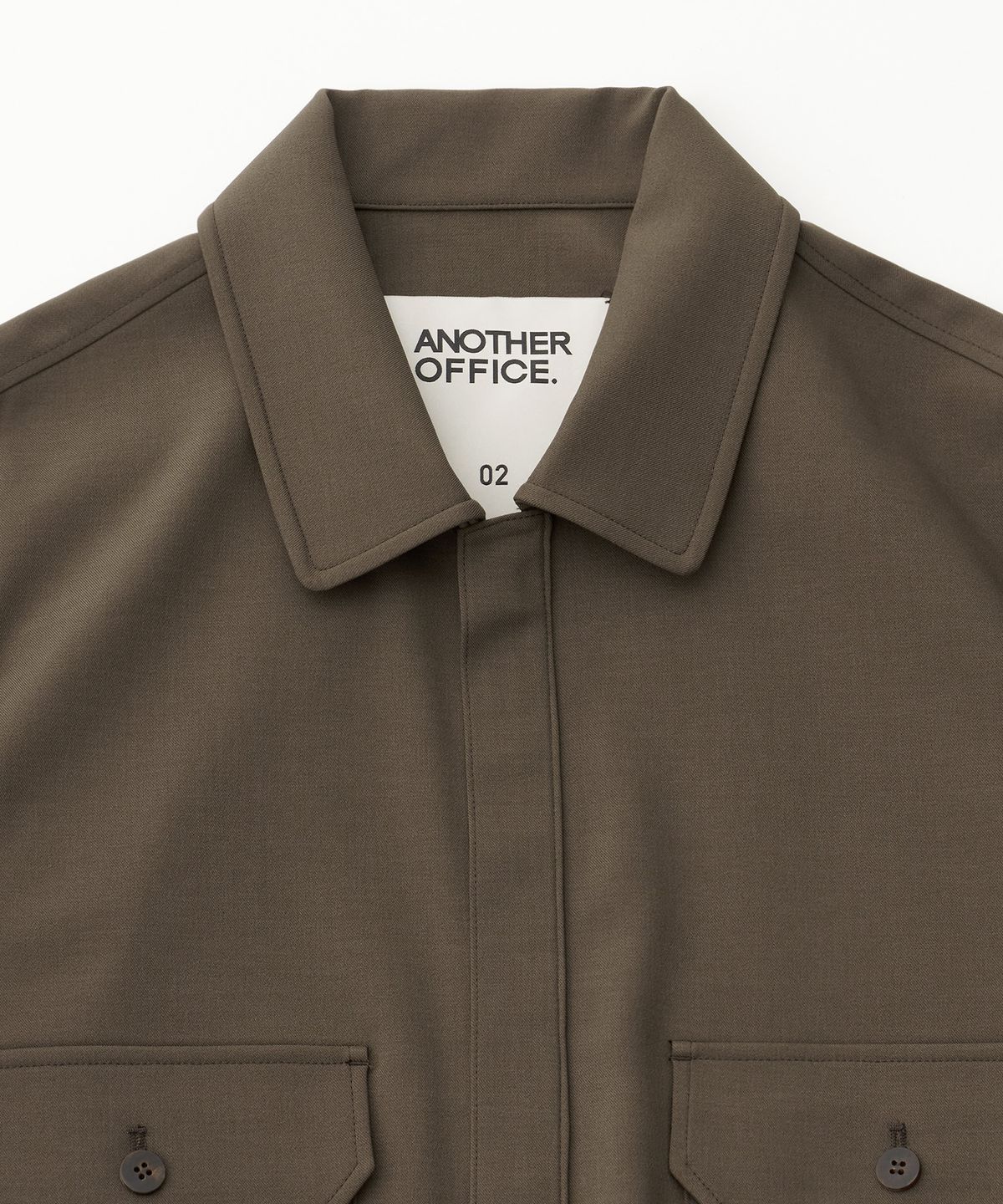 어나더 오피스(ANOTHER OFFICE) Habana Blouson (Dark Khaki)