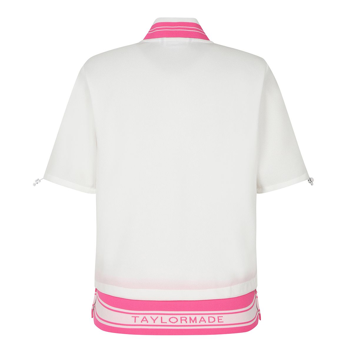 테일러메이드 어패럴(TAYLORMADE APPAREL) 여성 조직감 반팔 점퍼 T8031JN5106-100