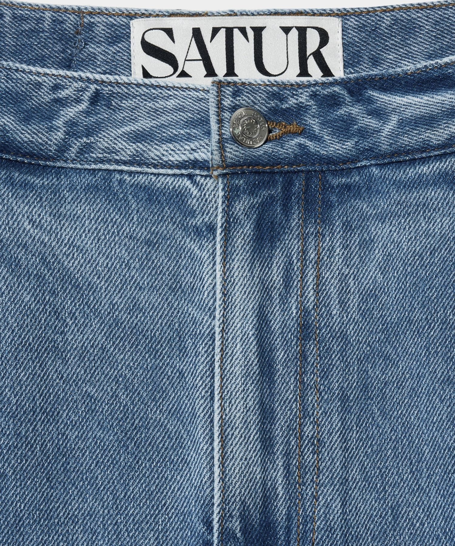 【SATUR】Vinales Retro 2-Tuck Denim Pants - Light Blue MUSINSA | SATUR Vinales Retro Two Tuck Denim Pants Light Blue