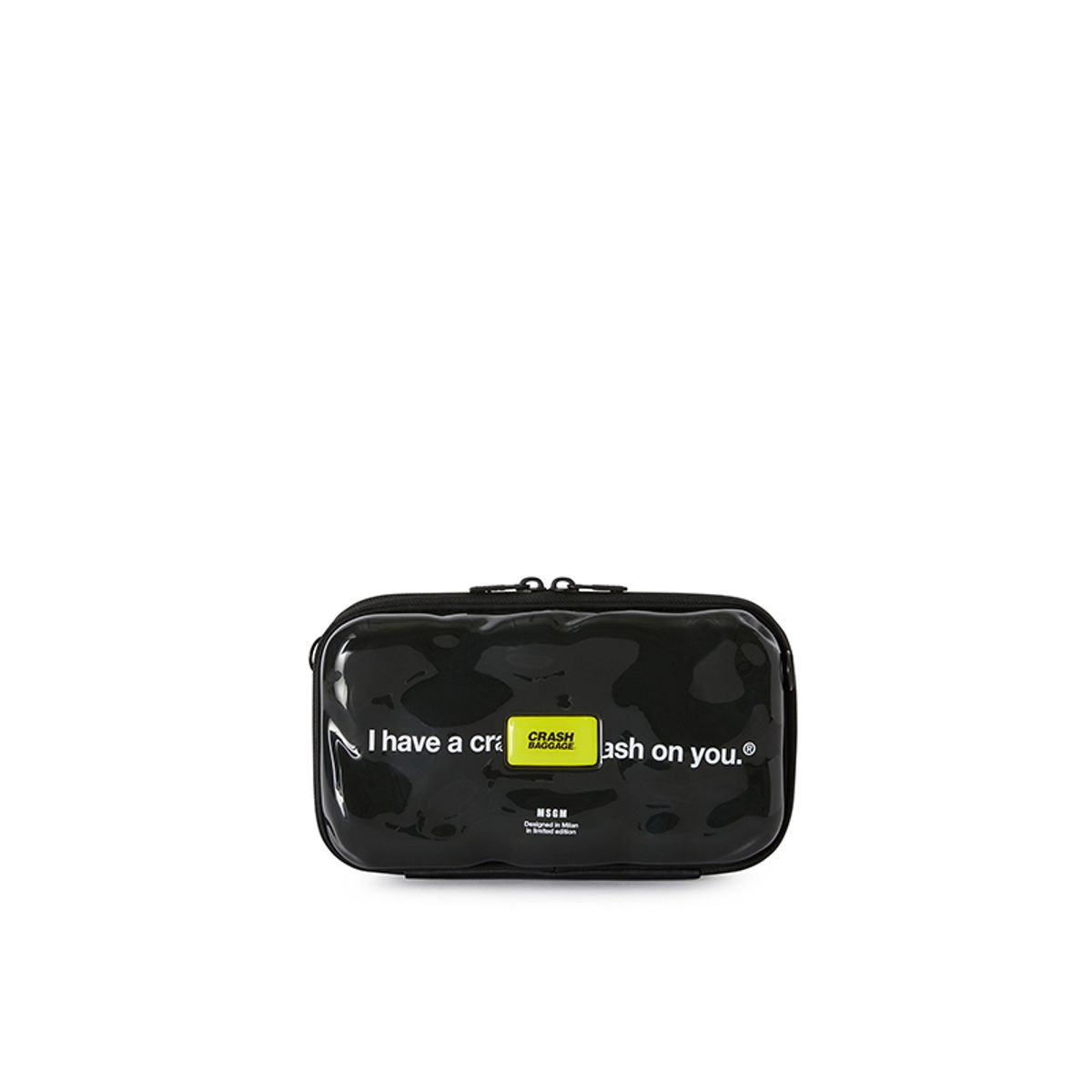 크래쉬배기지(CRASH BAGGAGE) 크래쉬배기지 X MSGM 아이콘 크로스백 BLACK CBG-2SAC403-99