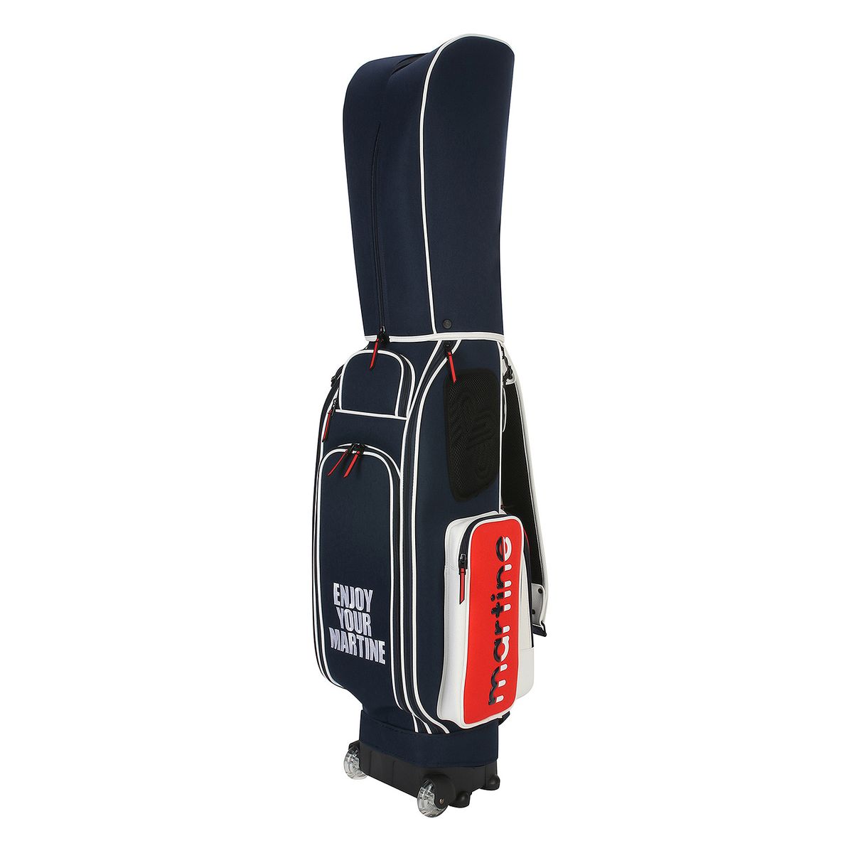 마틴골프(MARTINE GOLF) Color Pocket Wheel Caddie Bag_Navy (Uni)
