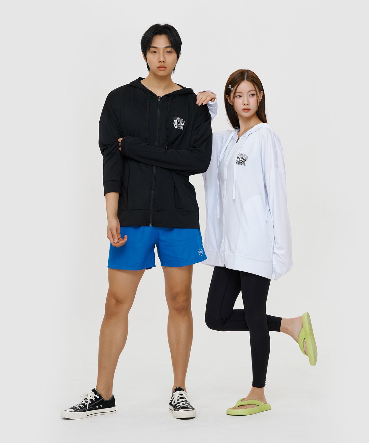 벤디스(VENDIS) 몰디브 집업 남녀공용 래쉬가드