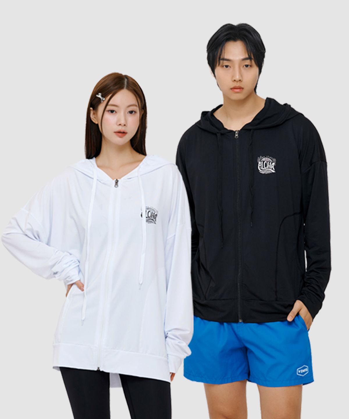 벤디스(VENDIS) 몰디브 집업 남녀공용 래쉬가드