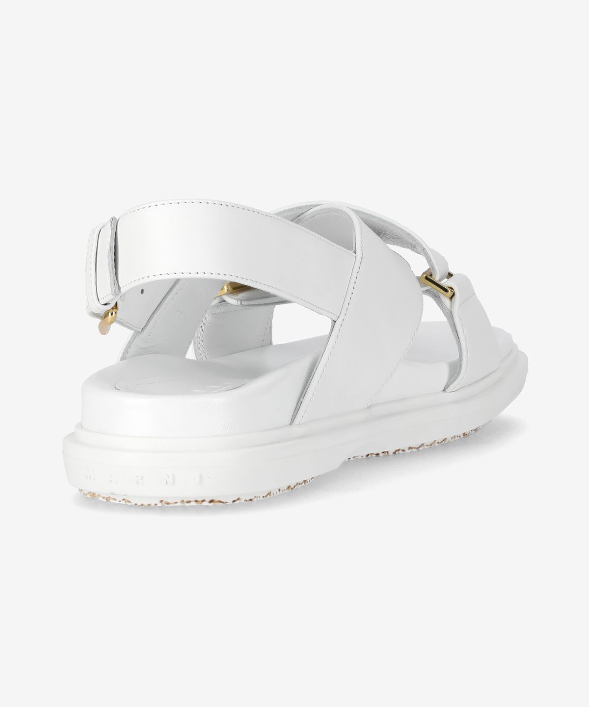 마르니(MARNI) 퍼스벳 크리스크로스 샌들 - 릴리 화이트 / FBMS015701P361400W01