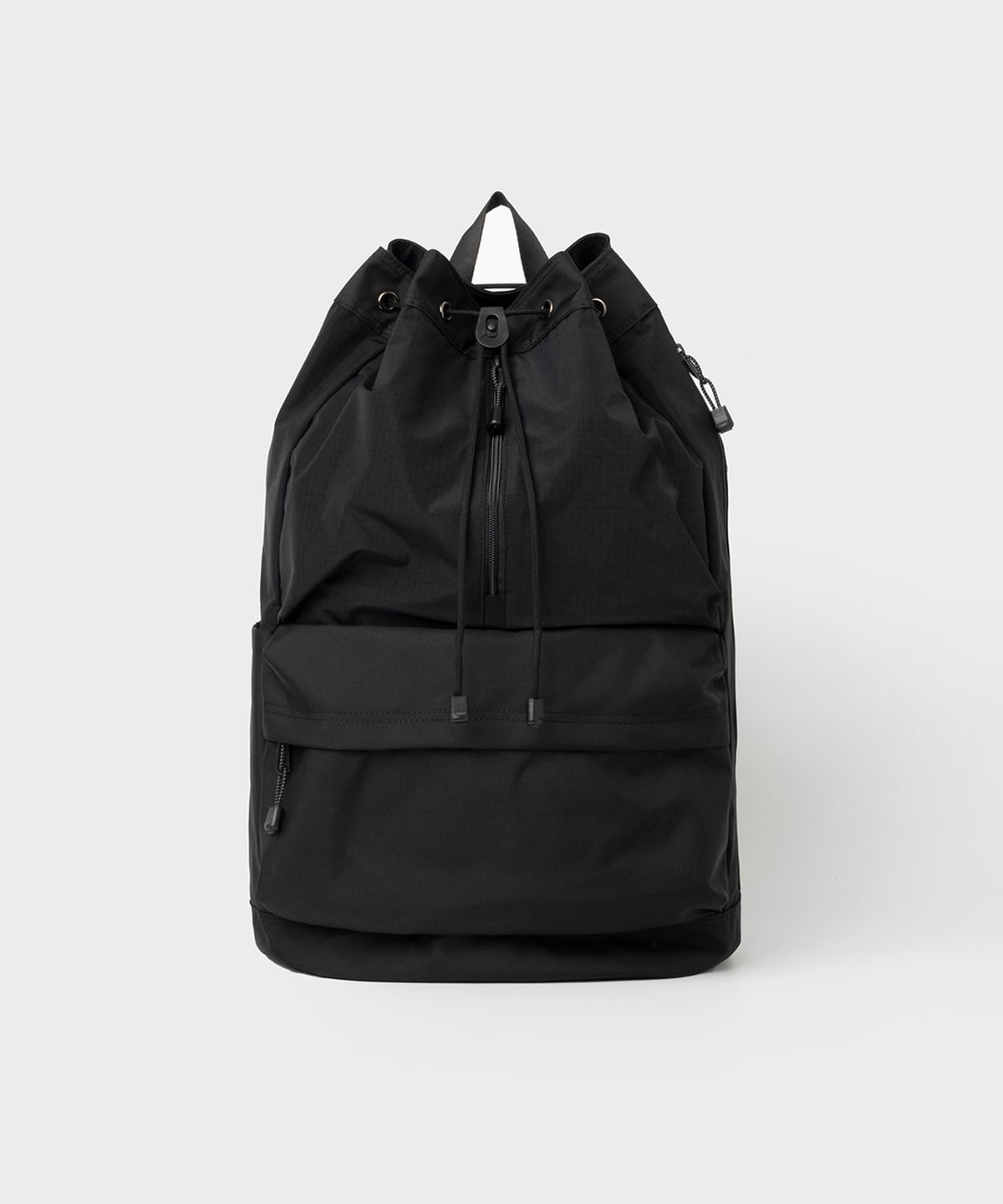 셔터(SHIRTER) STRING TURTLE BACKPACK (BLACK)