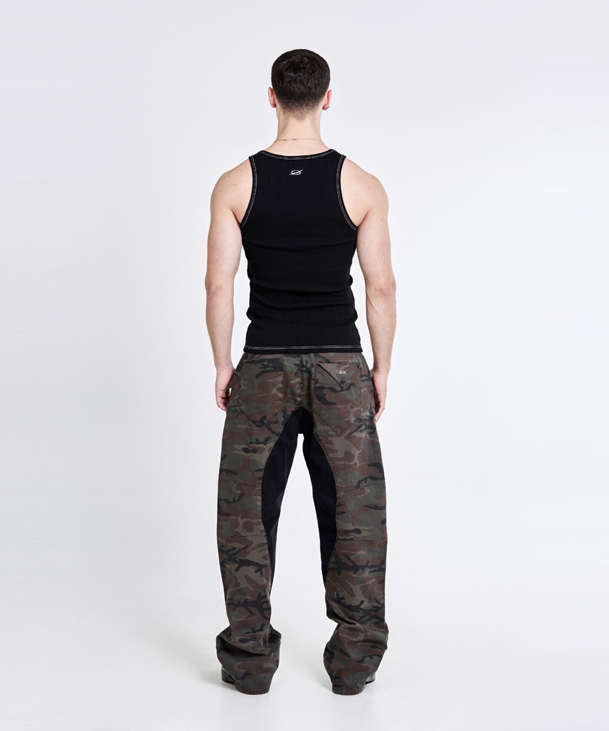 51퍼센트(51PERCENT) Lining cargo pants - camo black