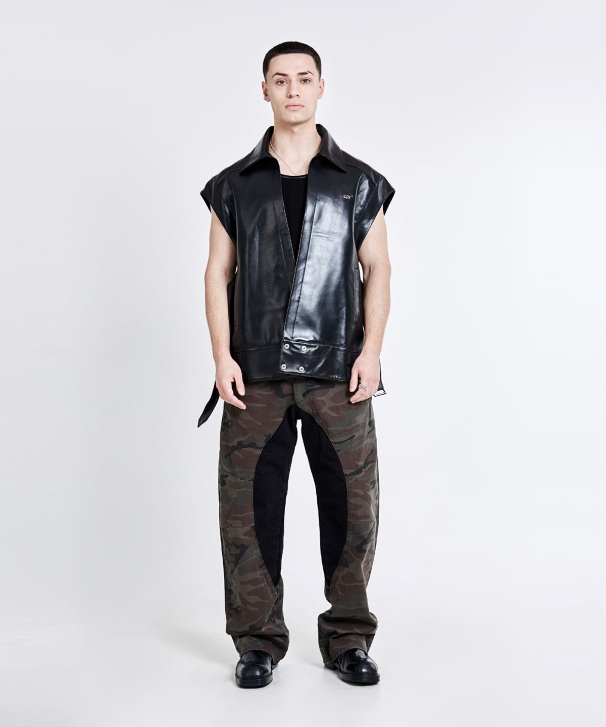 51퍼센트(51PERCENT) Lining cargo pants - camo black