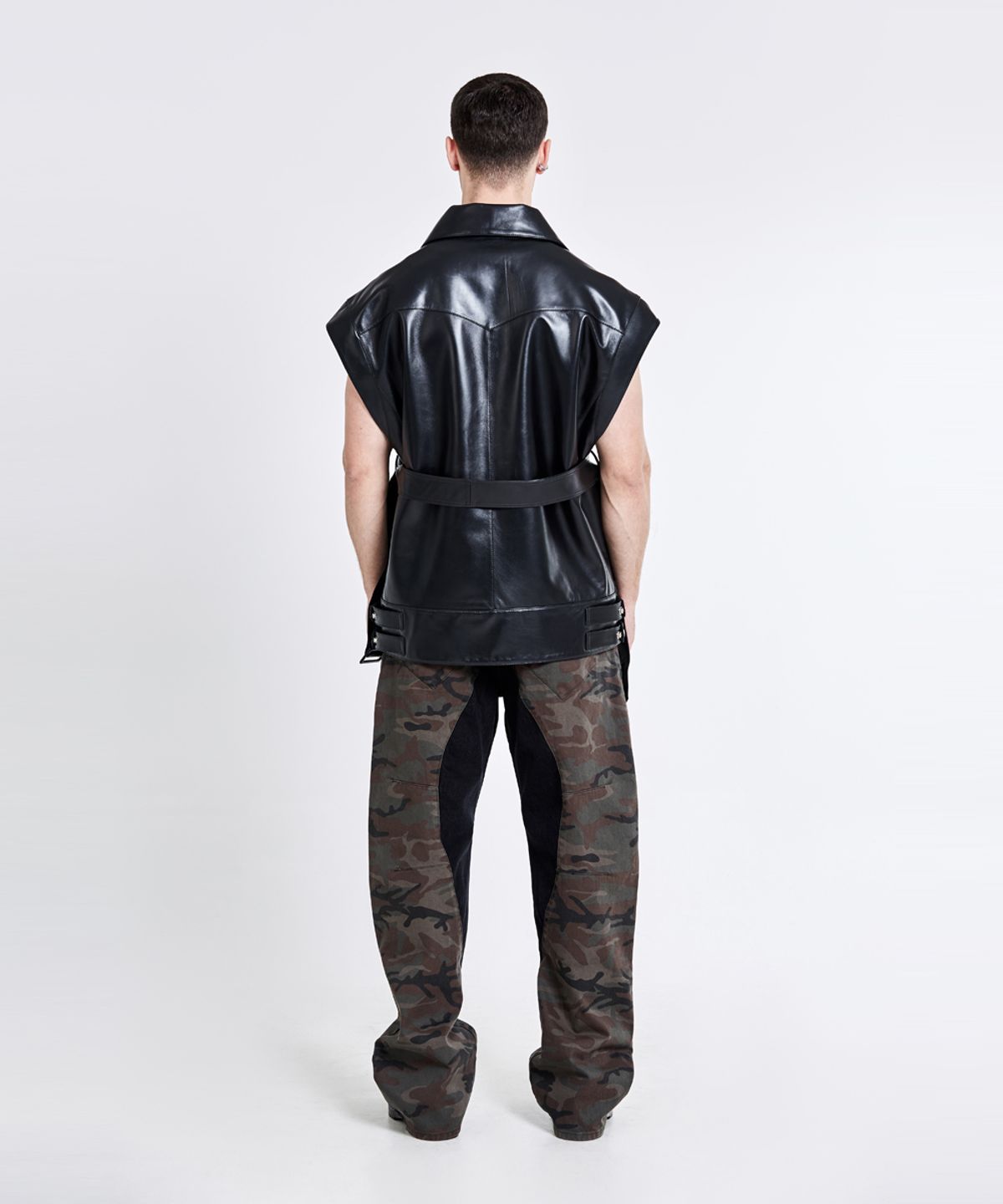 51퍼센트(51PERCENT) Lining cargo pants - camo black