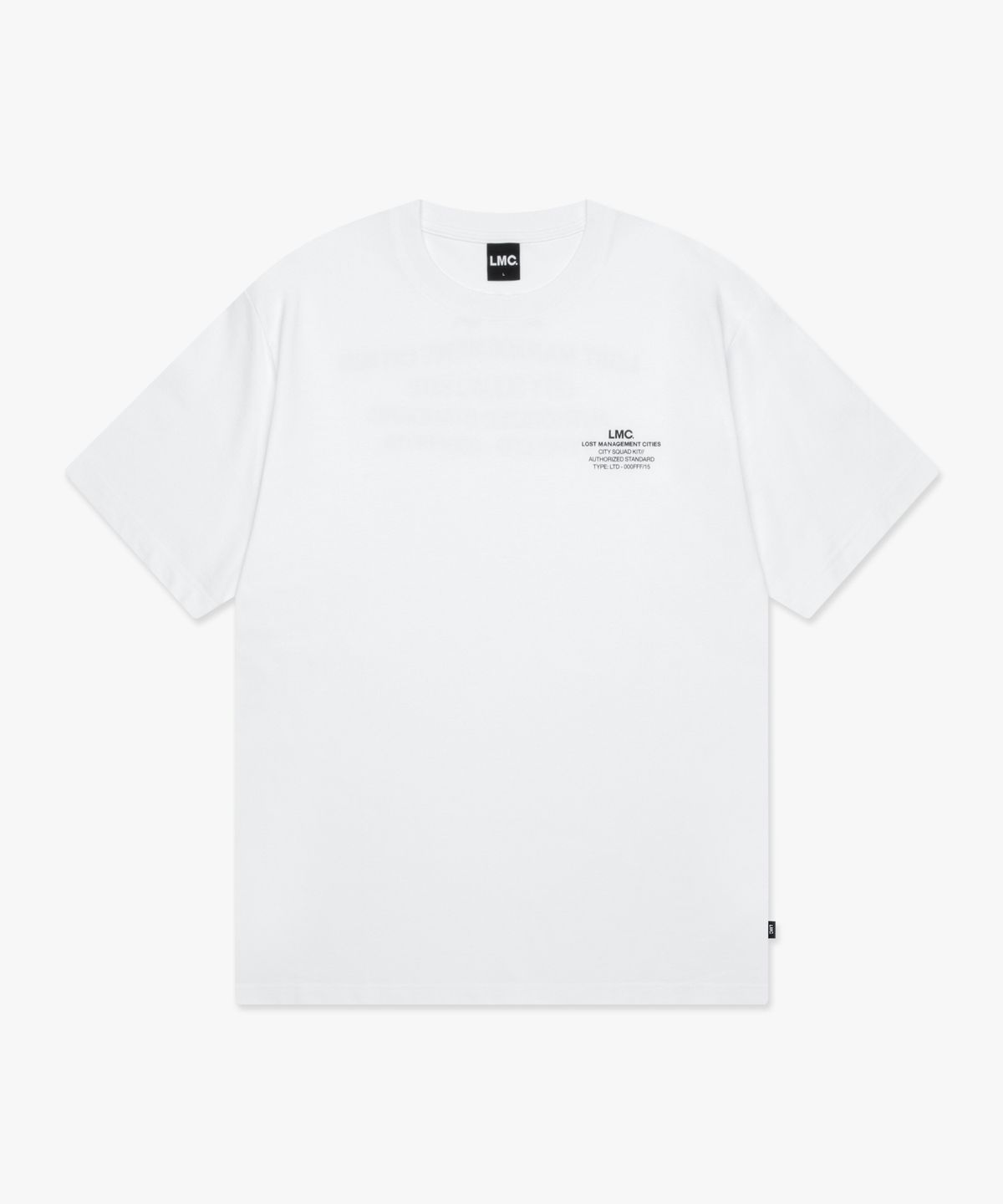 엘엠씨(LMC) AUTHORIZED STANDARD TEE white