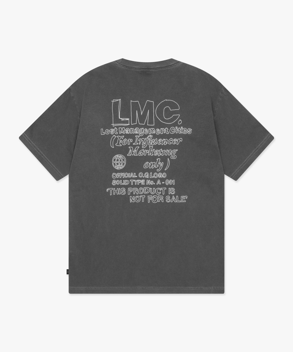 엘엠씨(LMC) FN DOODLE TEE charcoal