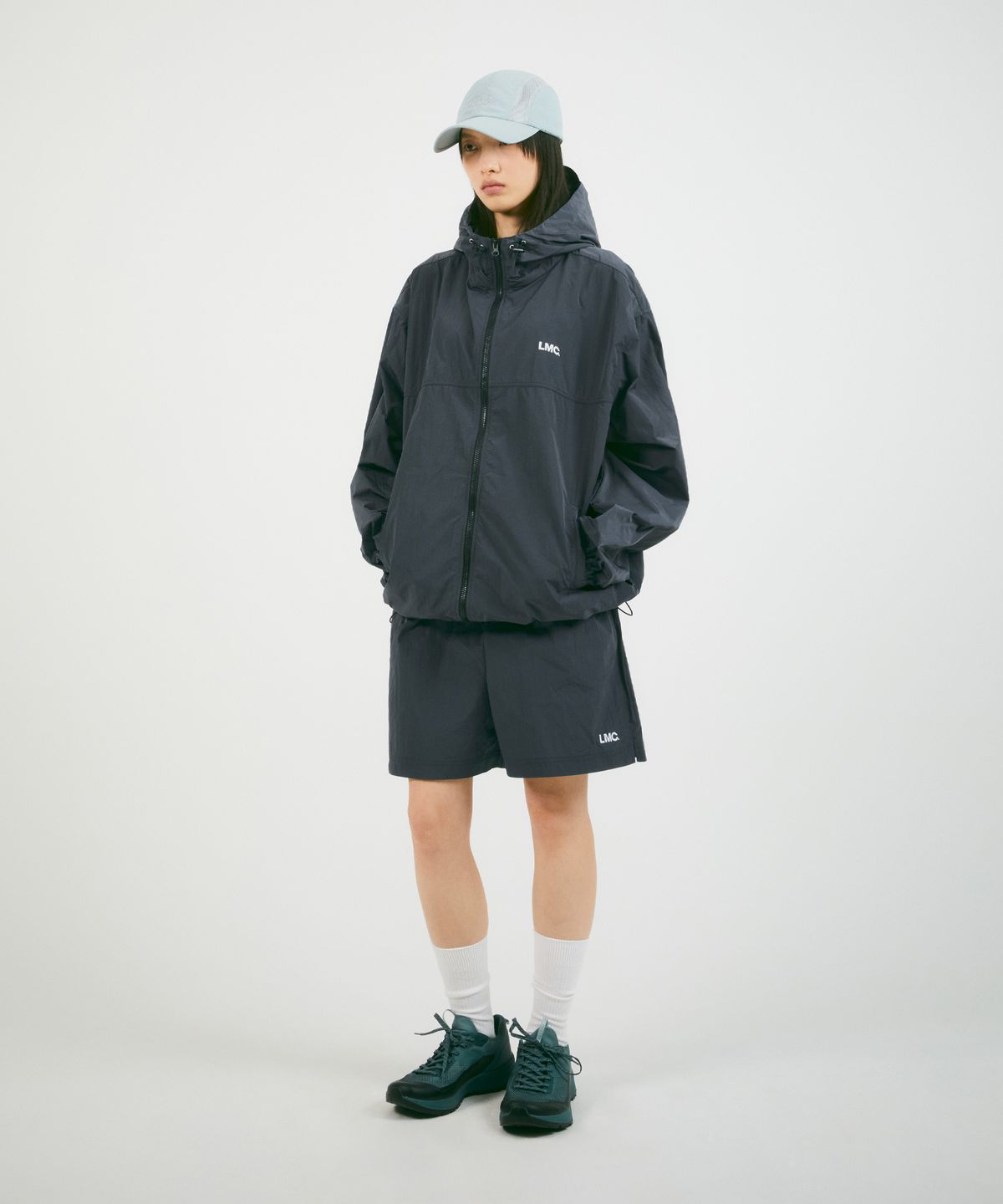 엘엠씨(LMC) OG NYLON SHORTS charcoal