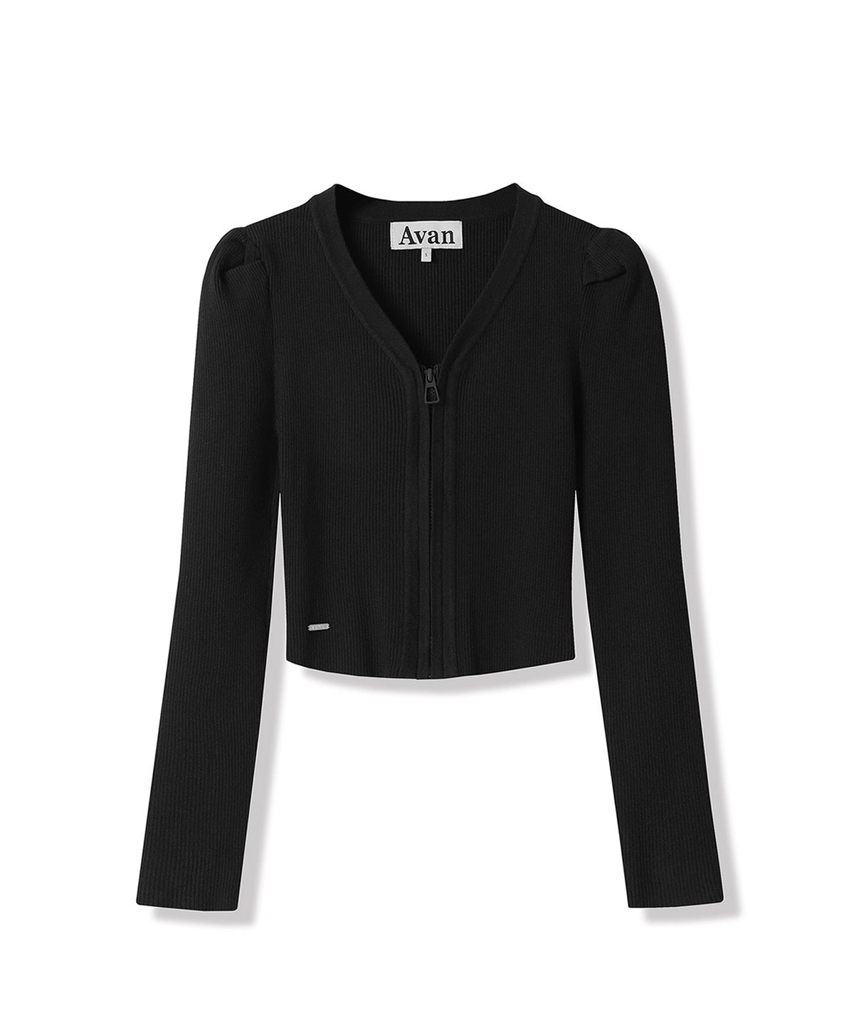 어반드레스(AVANDRESS) V Neck Puff Sleeve Knit Cardigan - 4COL