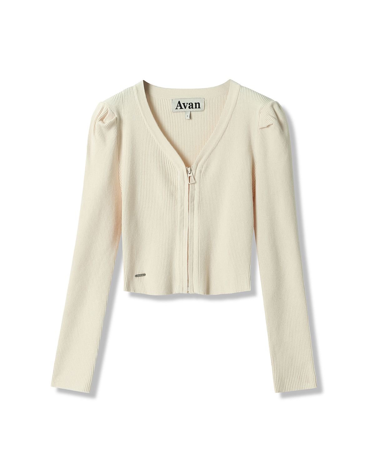 어반드레스(AVANDRESS) V Neck Puff Sleeve Knit Cardigan - 4COL