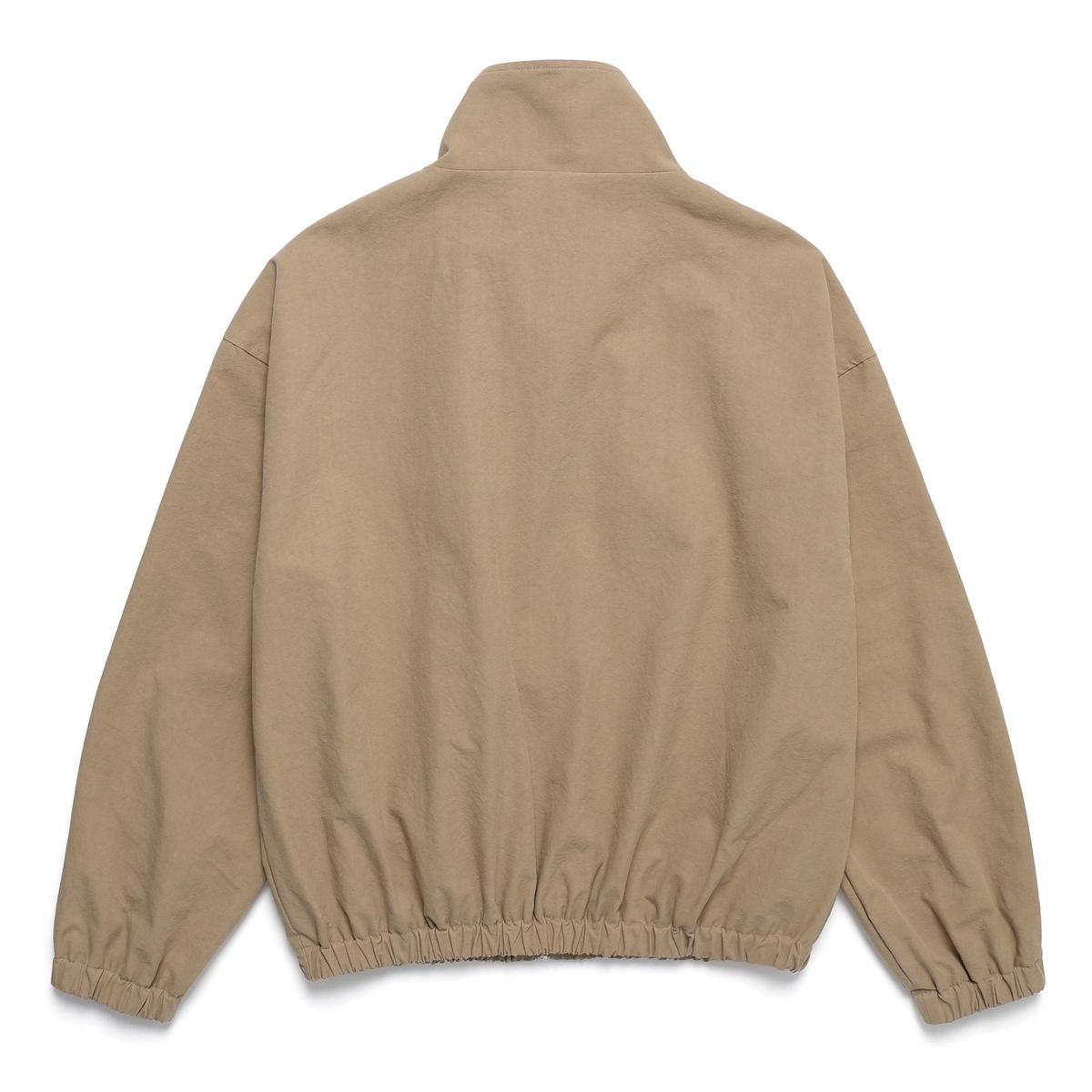바쥬비쥬(BAJOO BIJOO) CIRCLE LOGO EMBROIDERY ZIP-UP JACKET [BEIGE]
