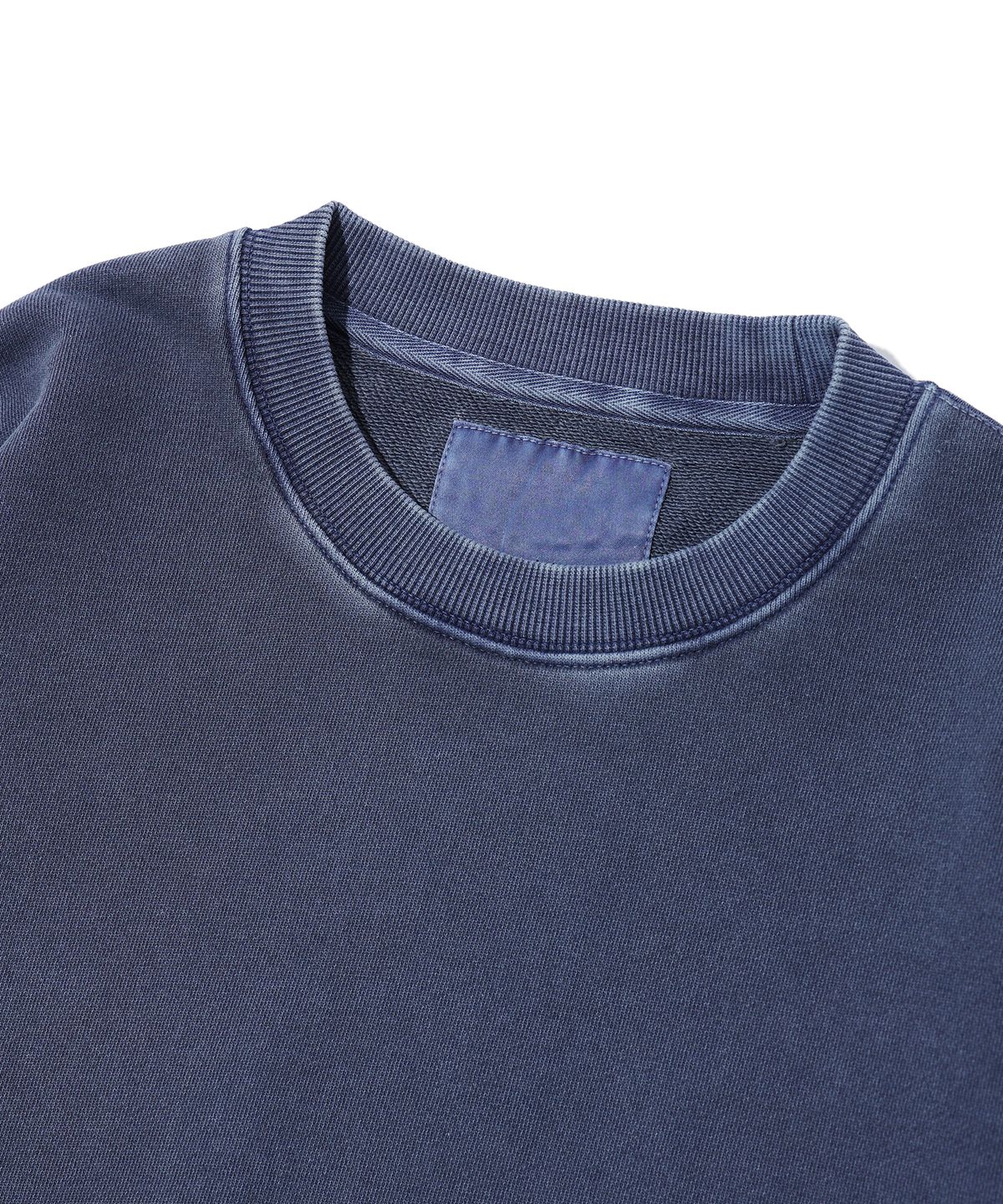 사운즈라이프(SOUNDSLIFE) Vintage Pigment Sweatshirts Navy
