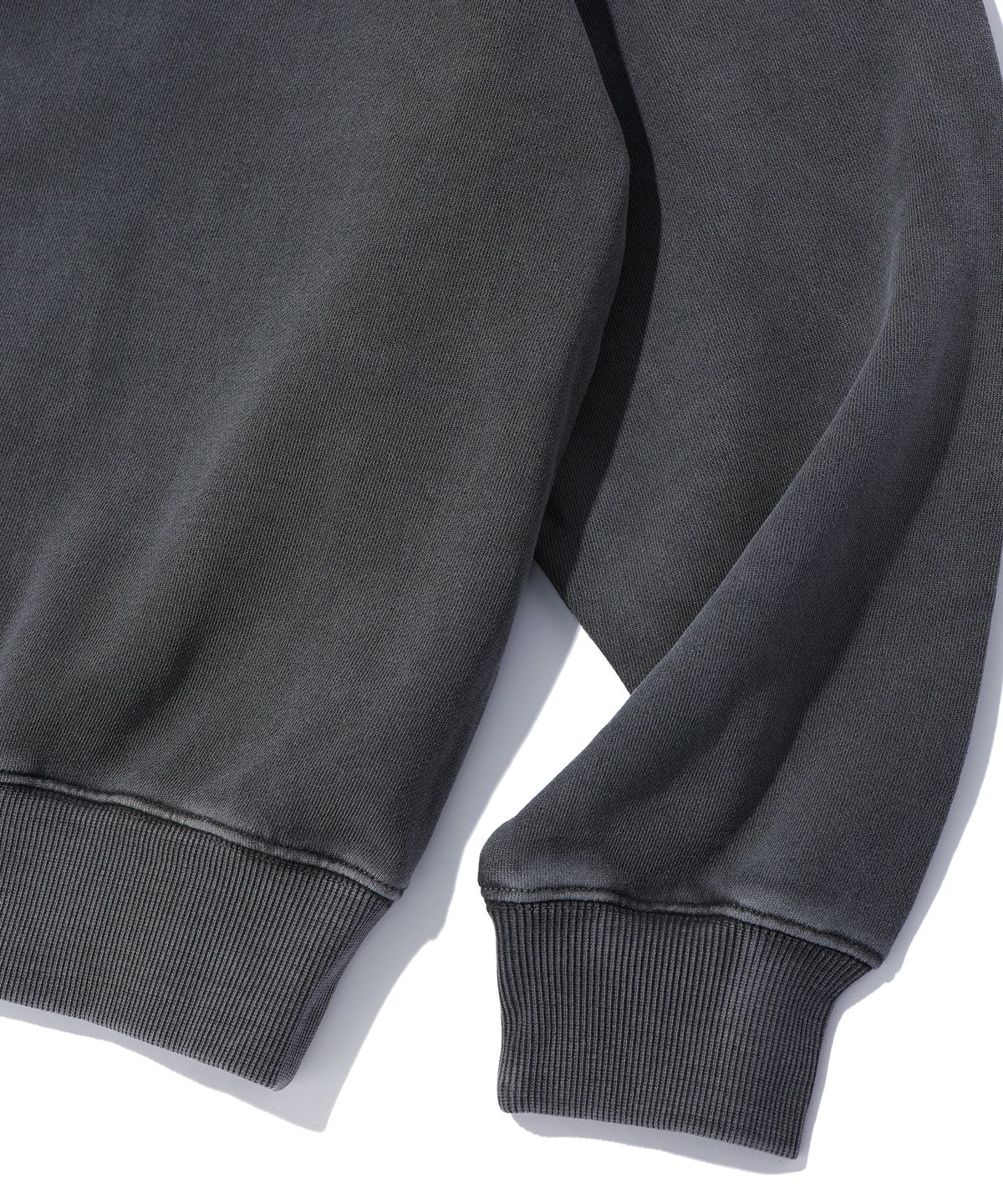 사운즈라이프(SOUNDSLIFE) Vintage Pigment Sweatshirts Charcoal