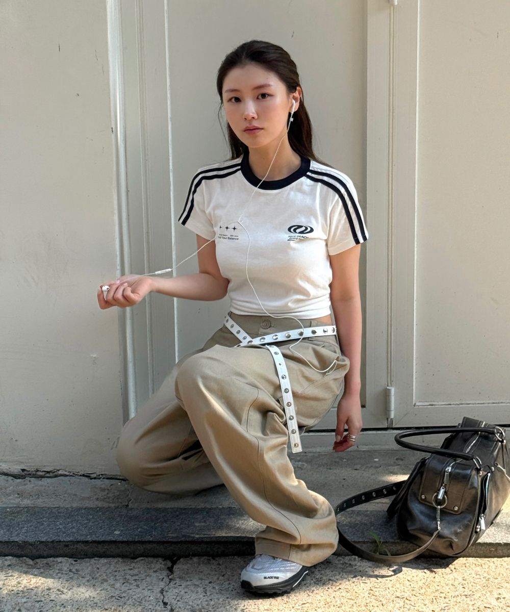 MUSINSA | URBANDTYPE Football Jersey T-shirt_White