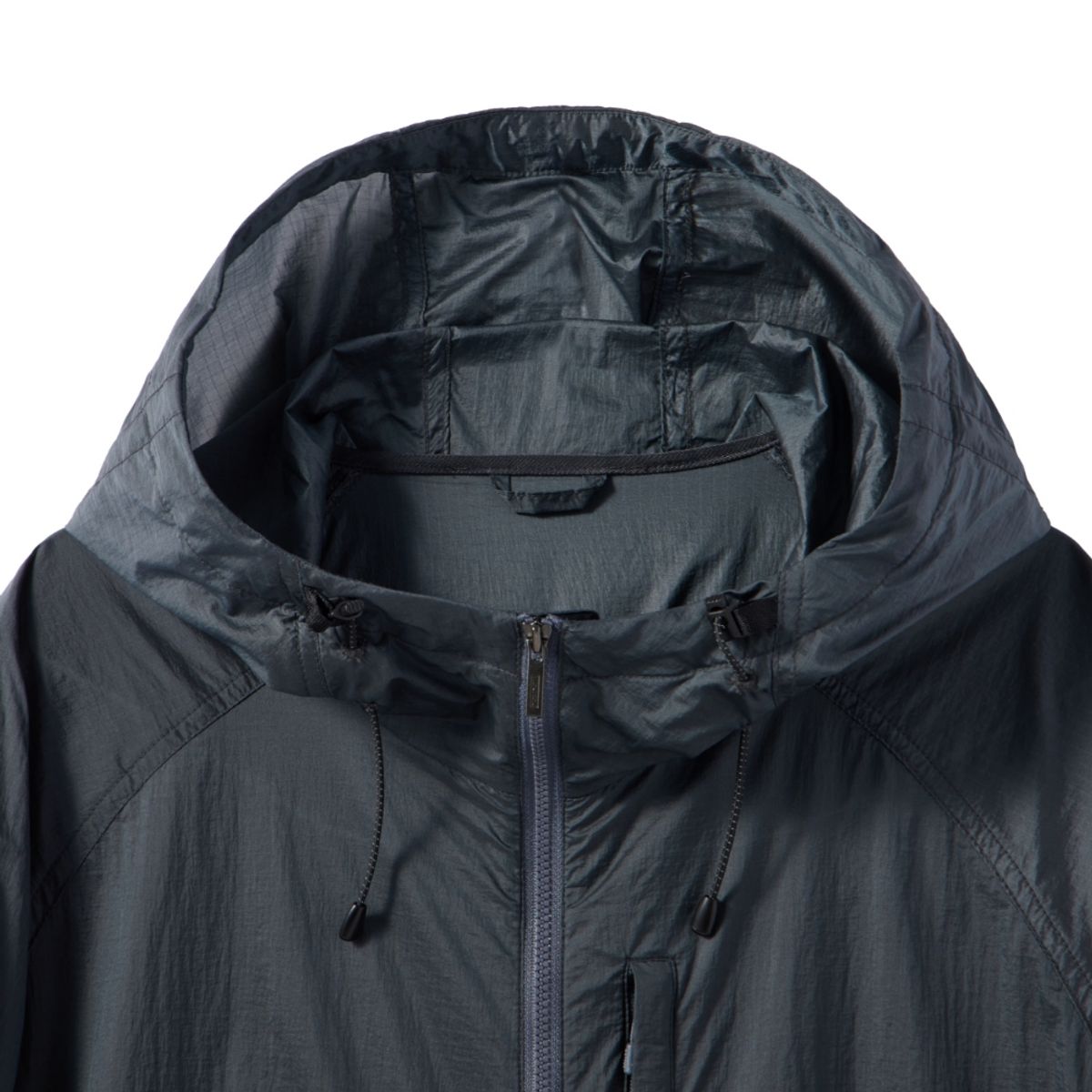브롬톤 런던(BROMPTON LONDON) LIGHTWEIGHT HOODED JUMPER - D/GREY (P242UJP110)