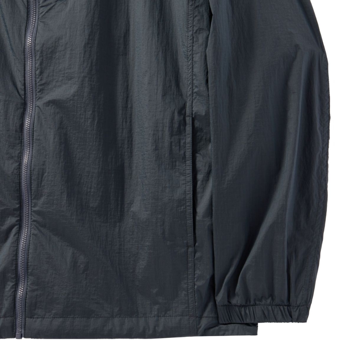 브롬톤 런던(BROMPTON LONDON) LIGHTWEIGHT HOODED JUMPER - D/GREY (P242UJP110)