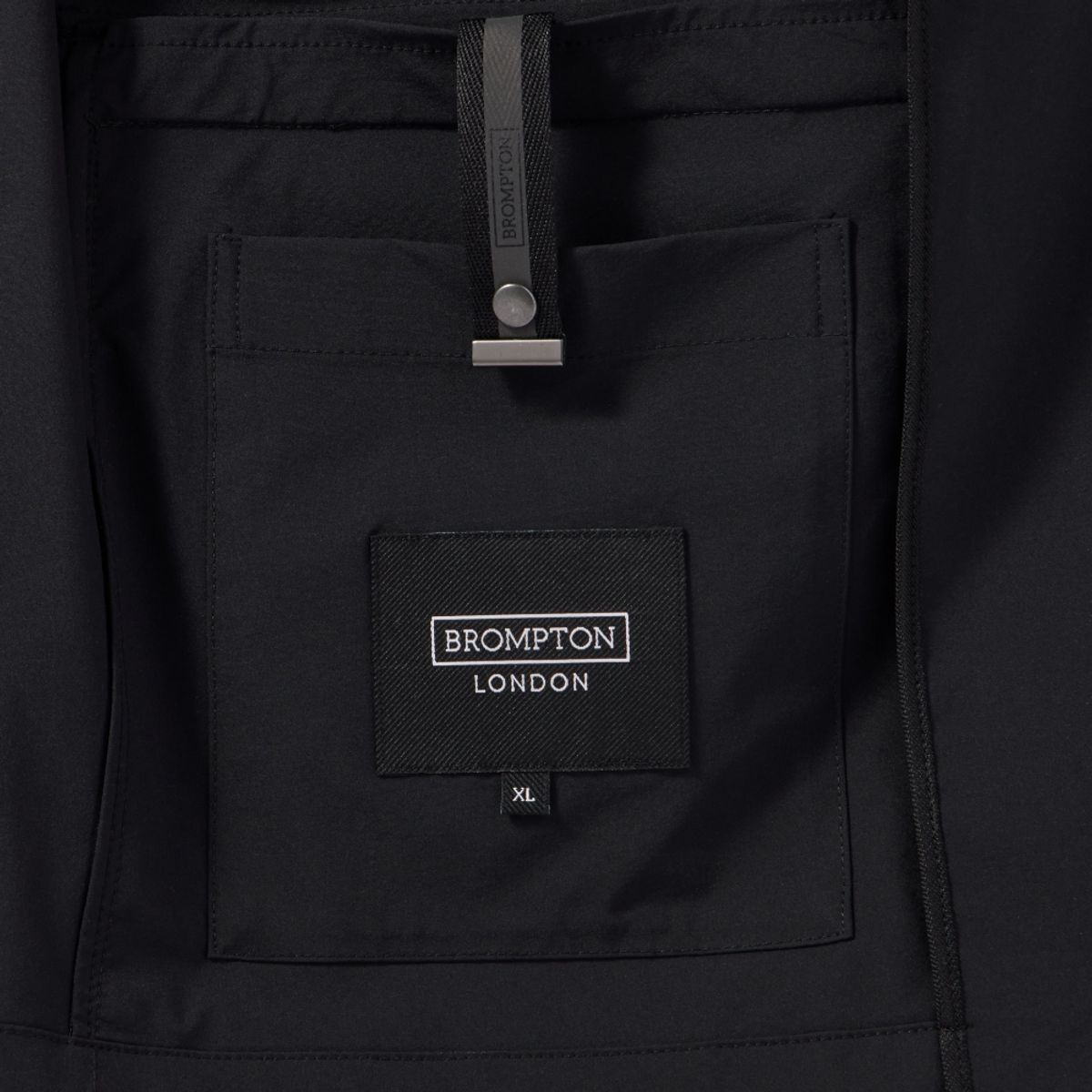브롬톤 런던(BROMPTON LONDON) NYLON SET JACKET - BLACK (P242MJK231)