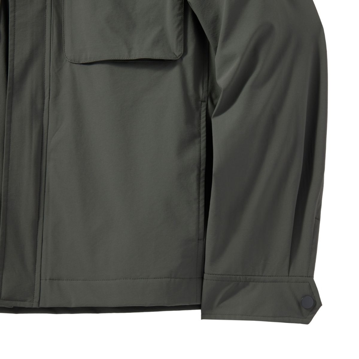 브롬톤 런던(BROMPTON LONDON) FIELD VENTI NYLON SHIRT - KHAKI (P242MJK213)