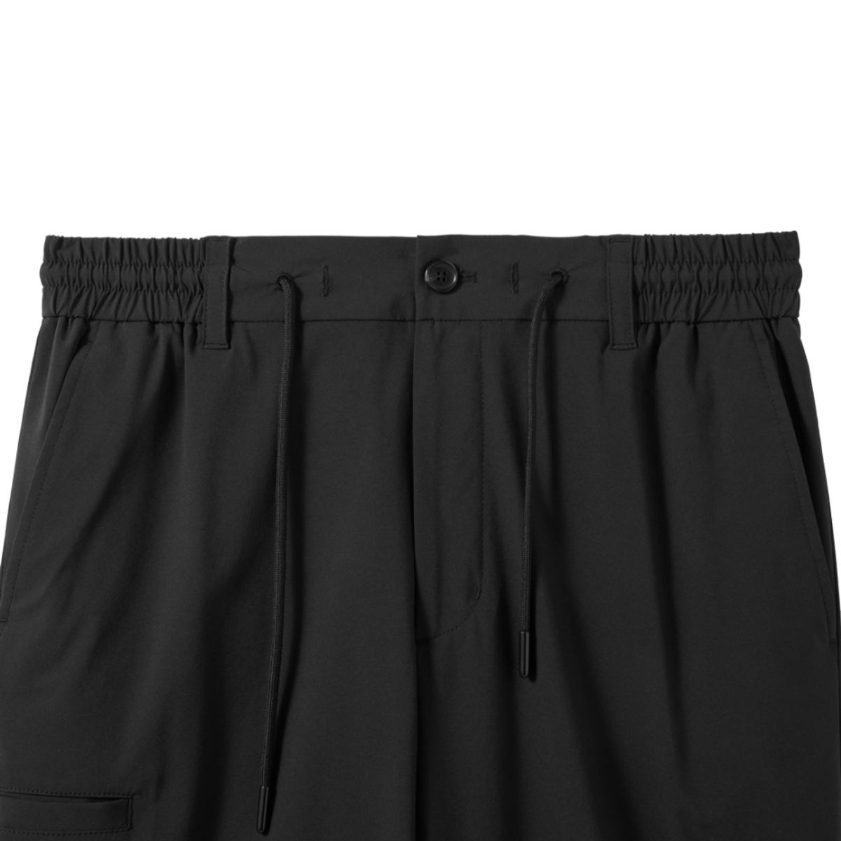브롬톤 런던(BROMPTON LONDON) NYLON SET REGUALR FIT TROUSERS - BLACK (P242MPT231)