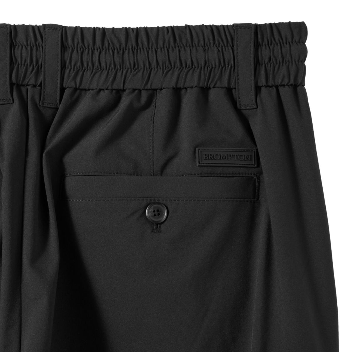 브롬톤 런던(BROMPTON LONDON) NYLON SET REGUALR FIT TROUSERS - BLACK (P242MPT231)