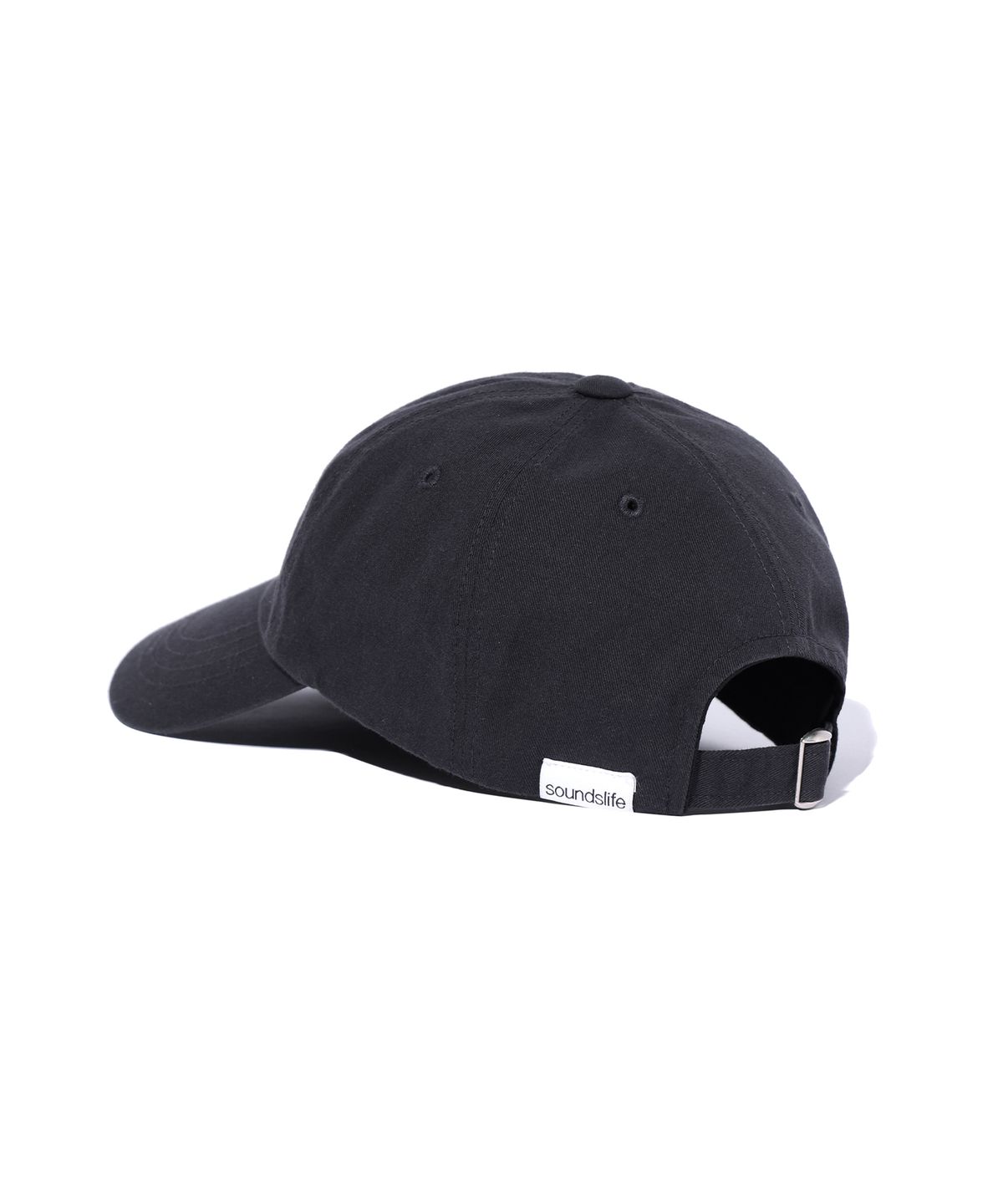사운즈라이프(SOUNDSLIFE) Vintage Lettering Washing Ball Cap Charcoal