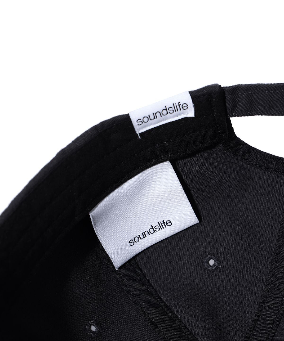 사운즈라이프(SOUNDSLIFE) Vintage Lettering Washing Ball Cap Charcoal