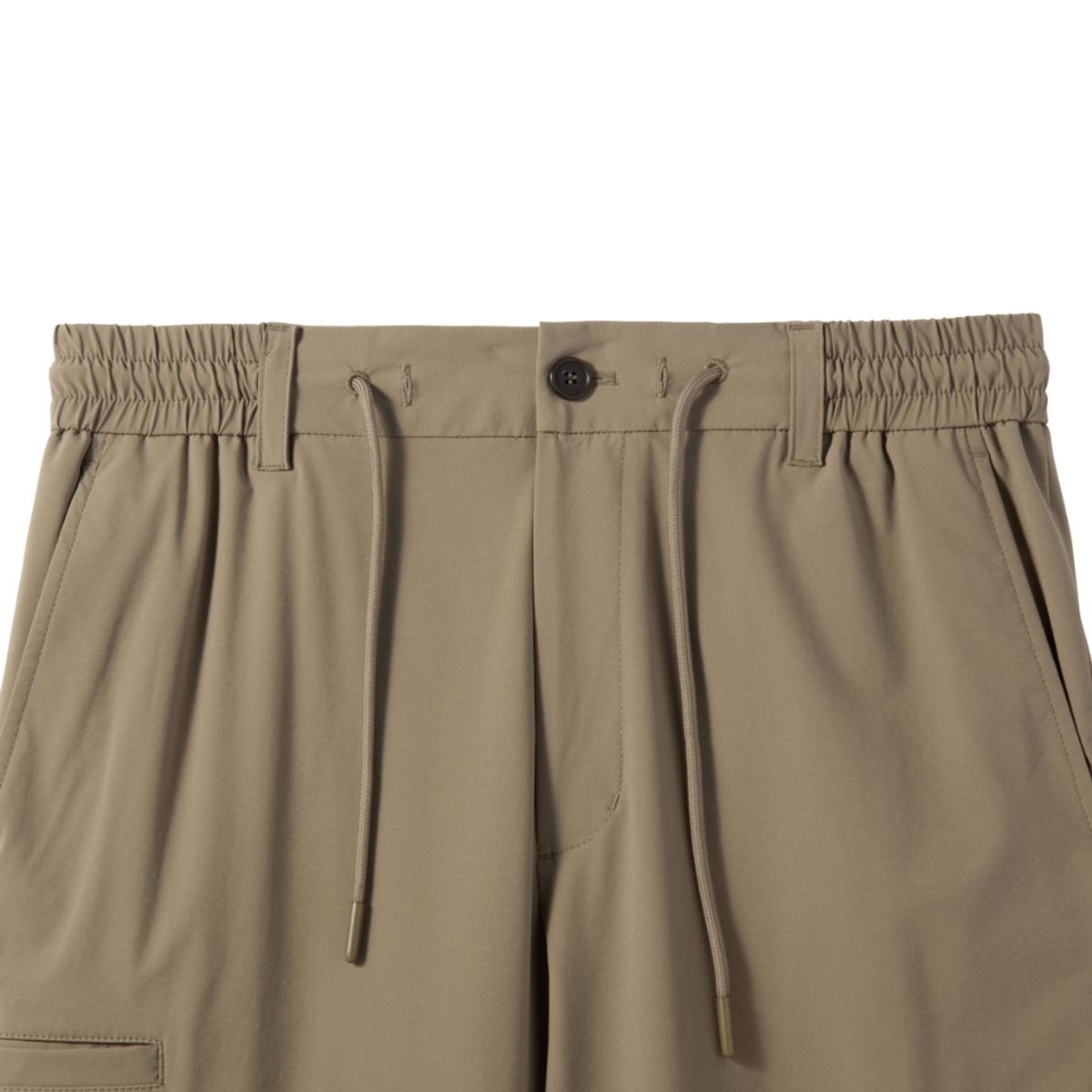 브롬톤 런던(BROMPTON LONDON) NYLON SET REGUALR FIT TROUSERS - L/BROWN (P242MPT231)