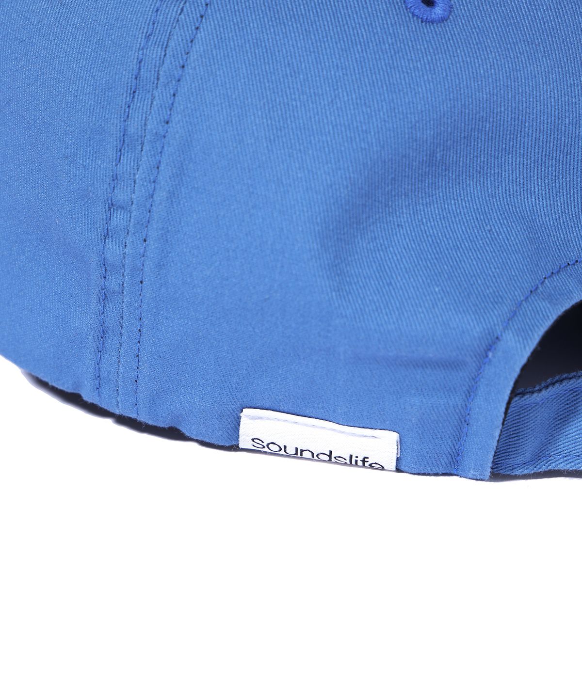 사운즈라이프(SOUNDSLIFE) Vintage Lettering Washing Ball Cap Blue