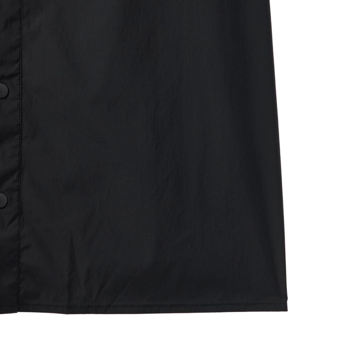 브롬톤 런던(BROMPTON LONDON) NYLON SET HALF SLEEVE SHIRT - BLACK (P242MSH234)