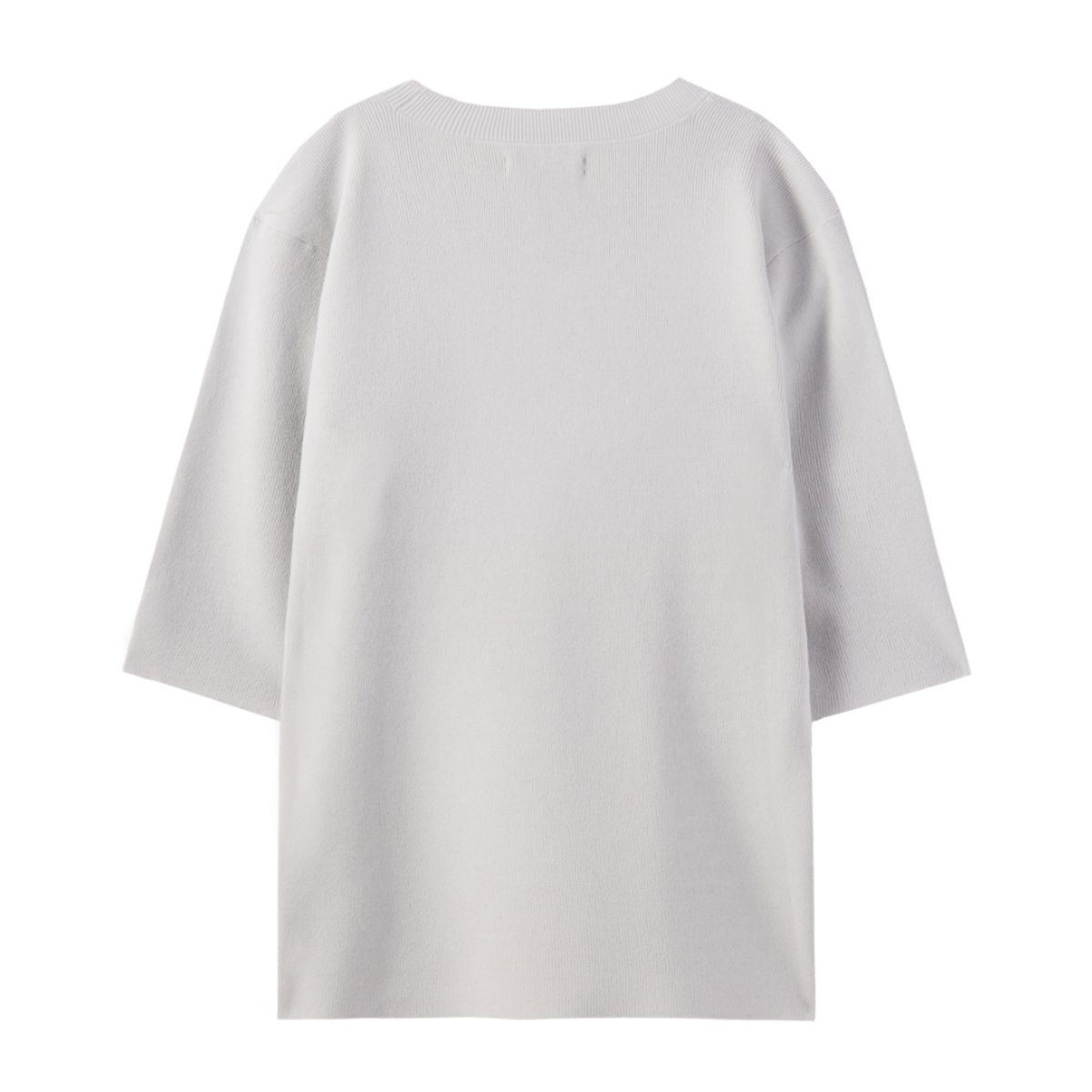 브롬톤 런던(BROMPTON LONDON) W COMMUTER HALF SLEEVE KNIT - L/GREY (P242WKT351)