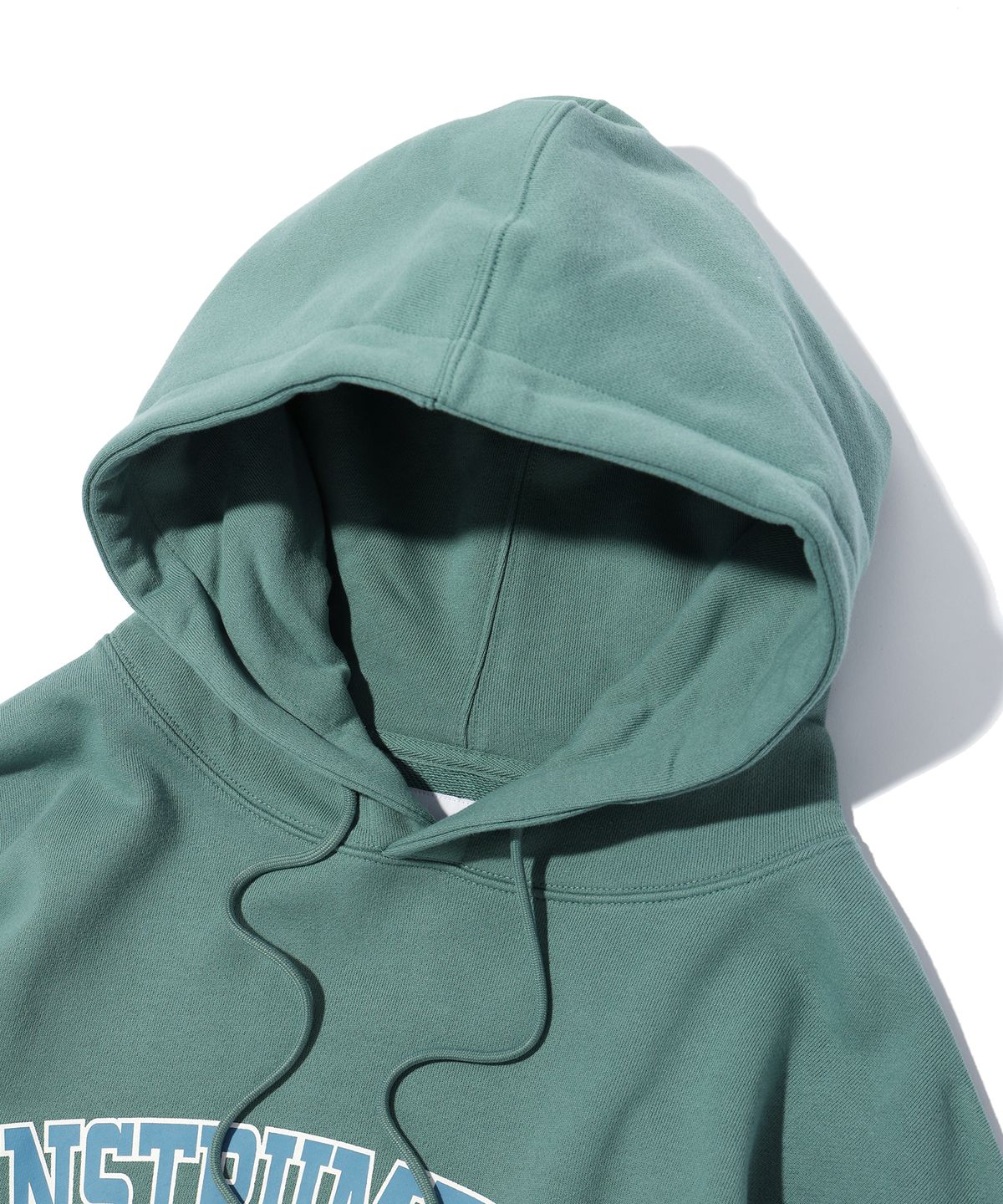 사운즈라이프(SOUNDSLIFE) INST Graphic Hoodie pullover Dark Green