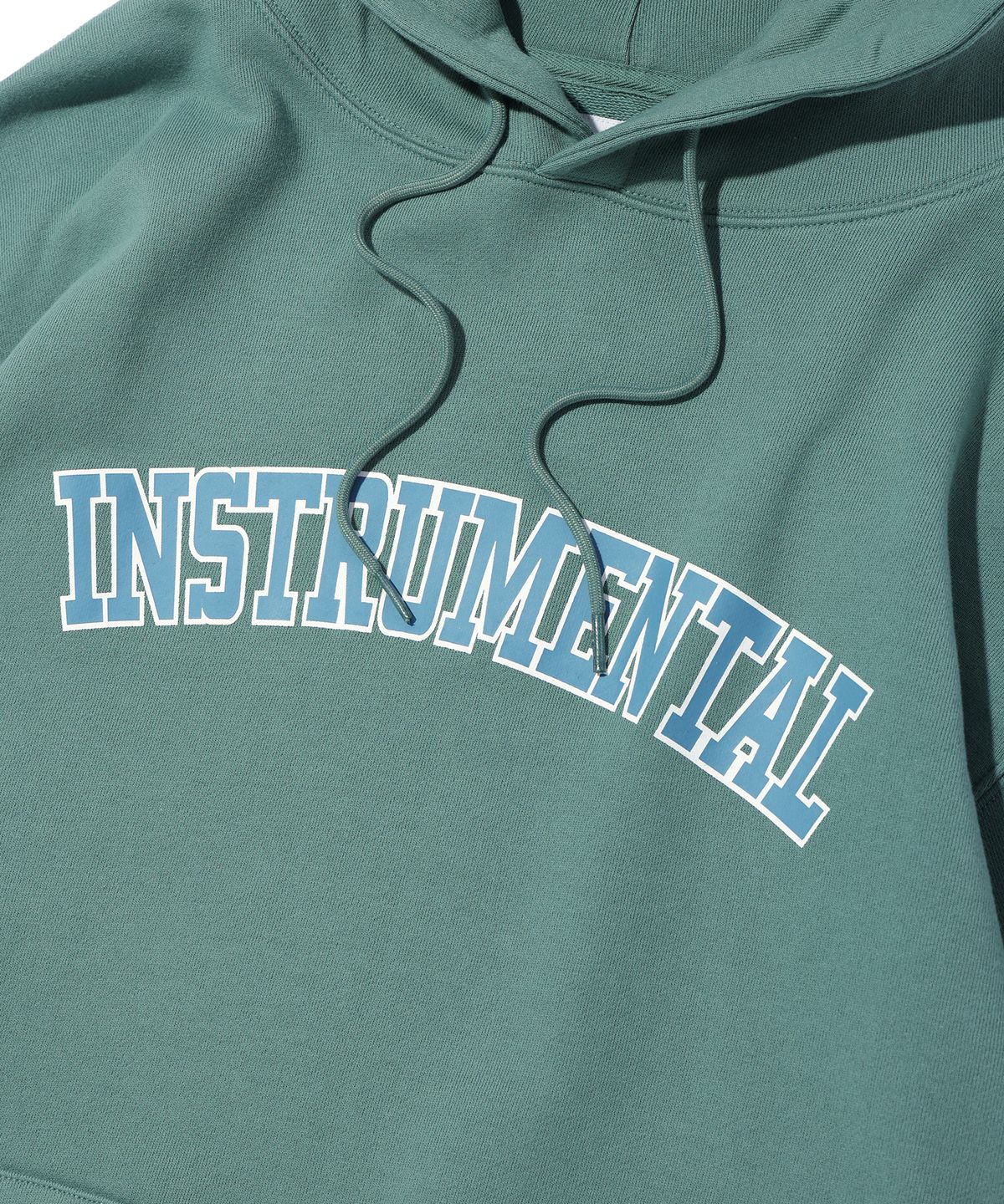 사운즈라이프(SOUNDSLIFE) INST Graphic Hoodie pullover Dark Green