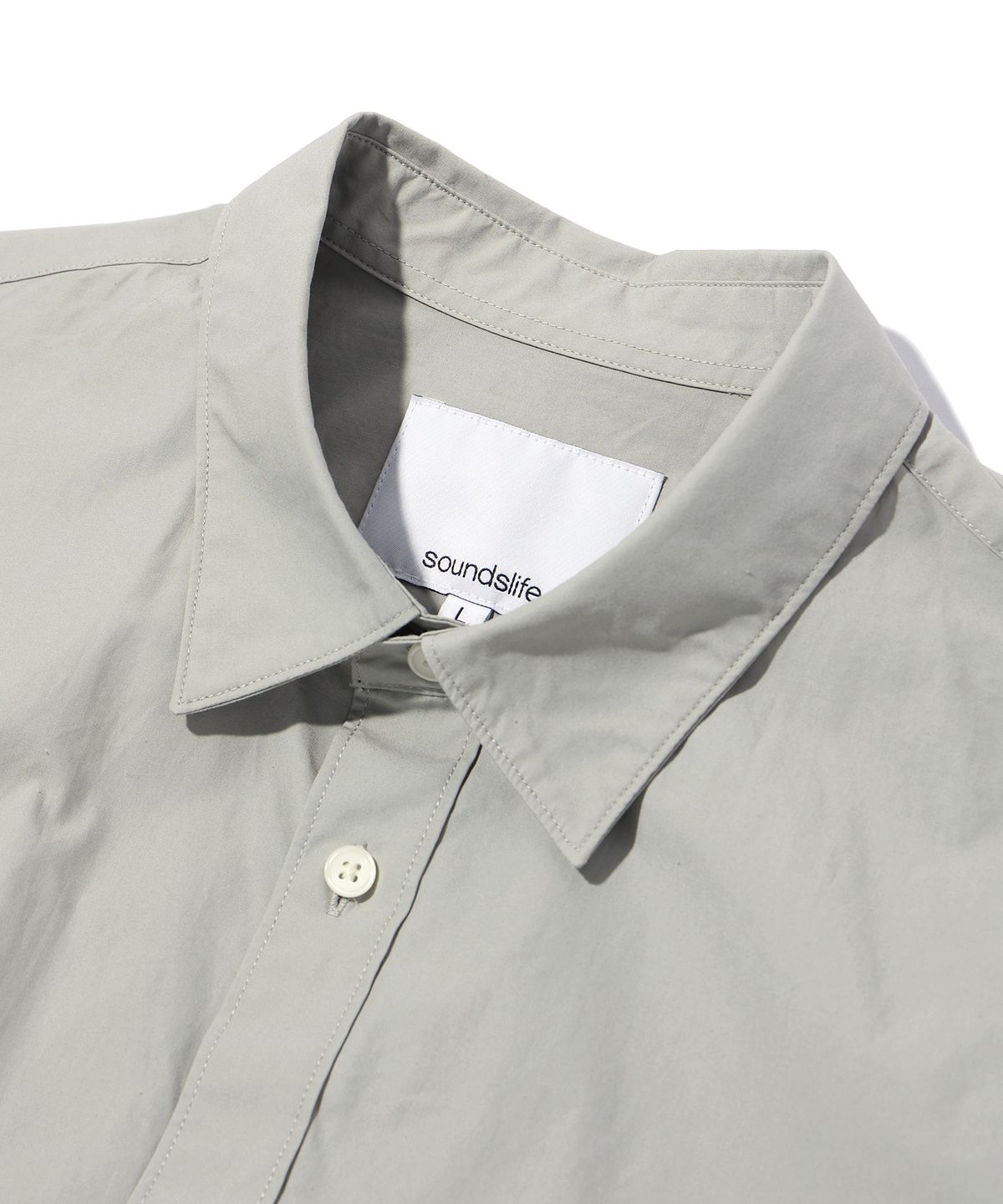사운즈라이프(SOUNDSLIFE) Daily Cotton Shirt Grey