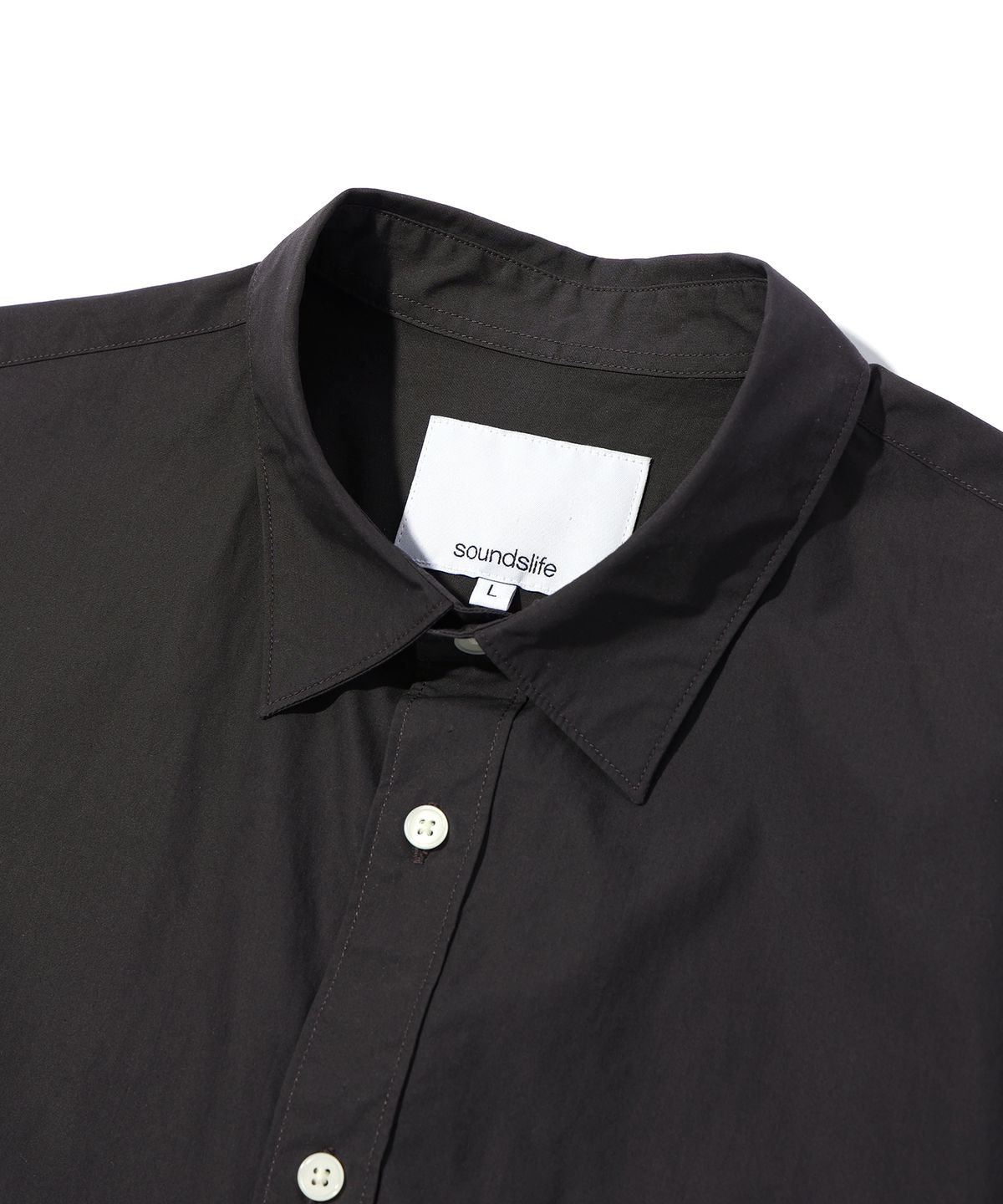 사운즈라이프(SOUNDSLIFE) Daily Cotton Shirt Charcoal