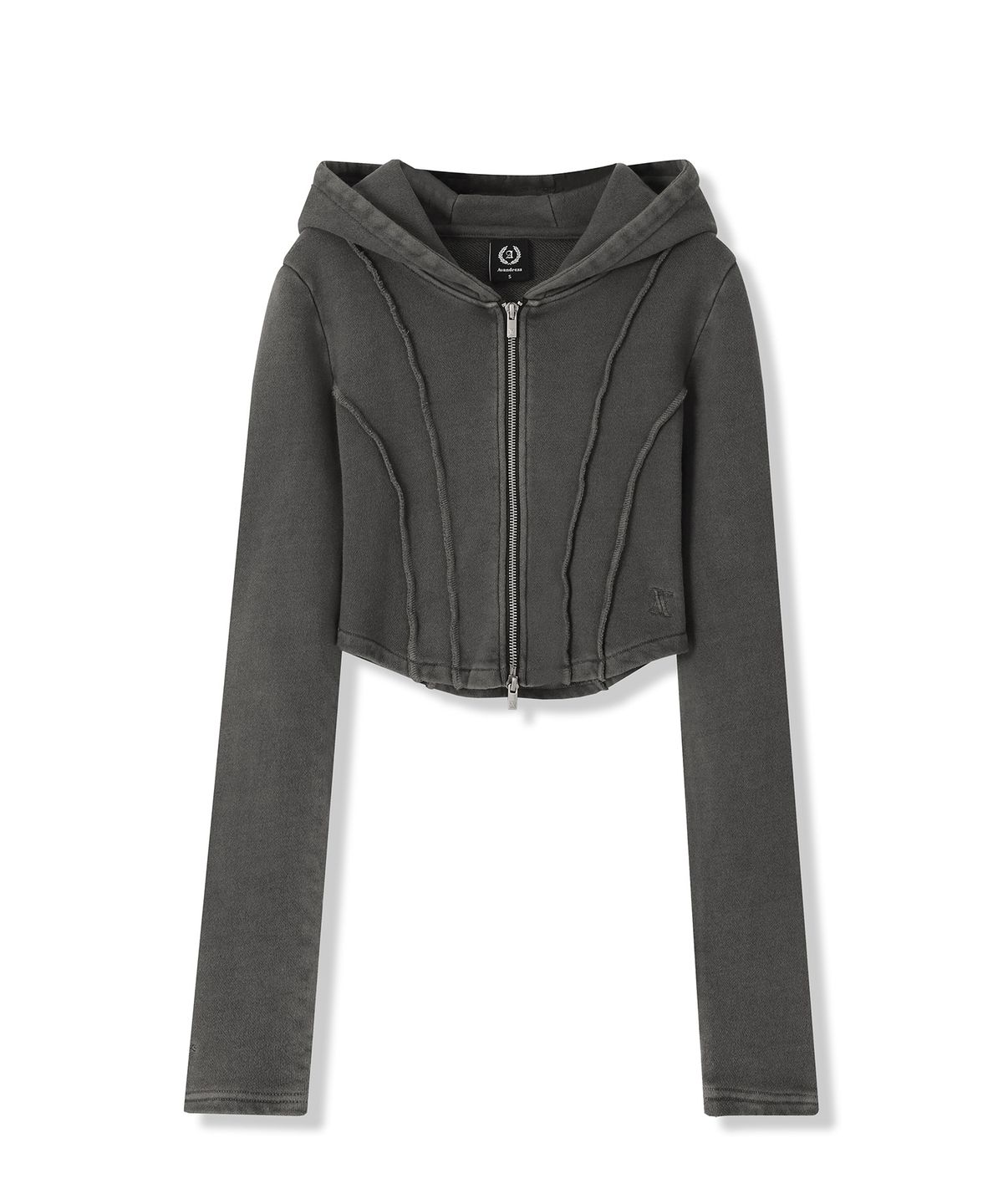 어반드레스(AVANDRESS) 3D Cutting Hood Zip-up - 2COL