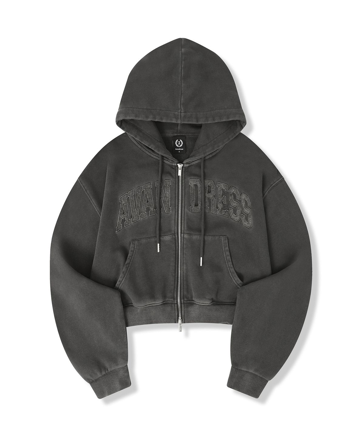 어반드레스(AVANDRESS) Felt 3D Pigment Zip - Up - 3COL