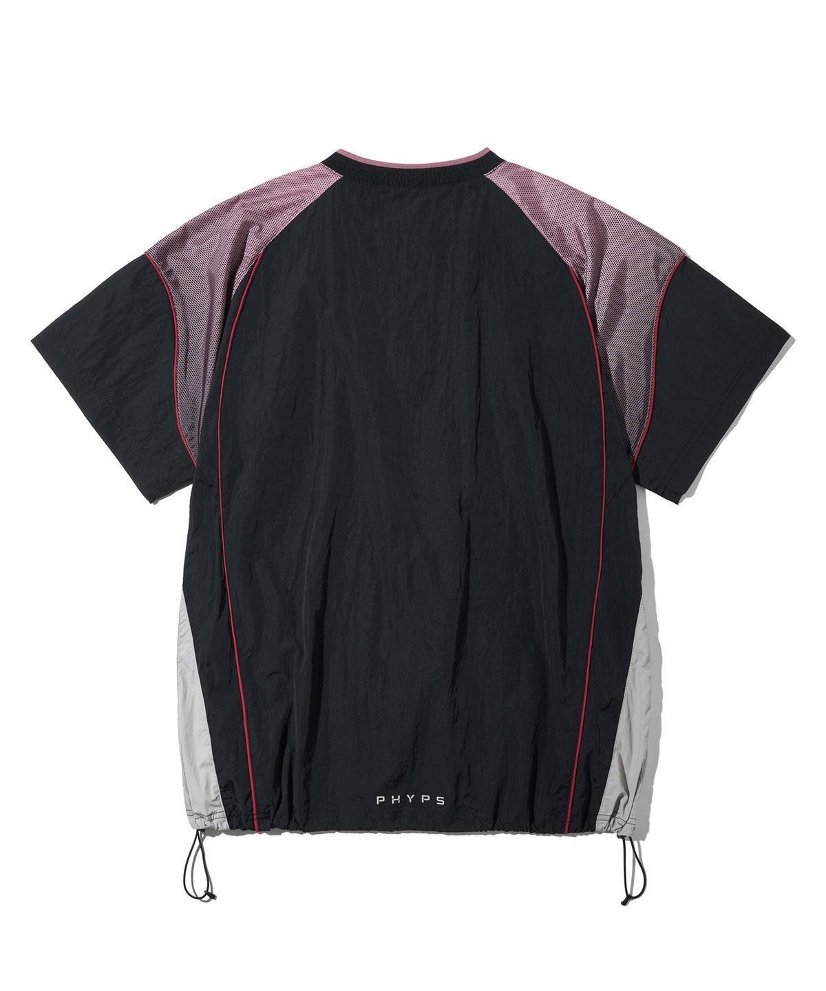 핍스 모터사이클(PHYPS MOTORCYCLE) Speed Track nylon T-shirt Pink