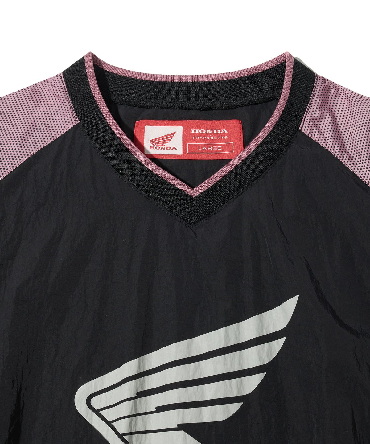 핍스 모터사이클(PHYPS MOTORCYCLE) Speed Track nylon T-shirt Pink