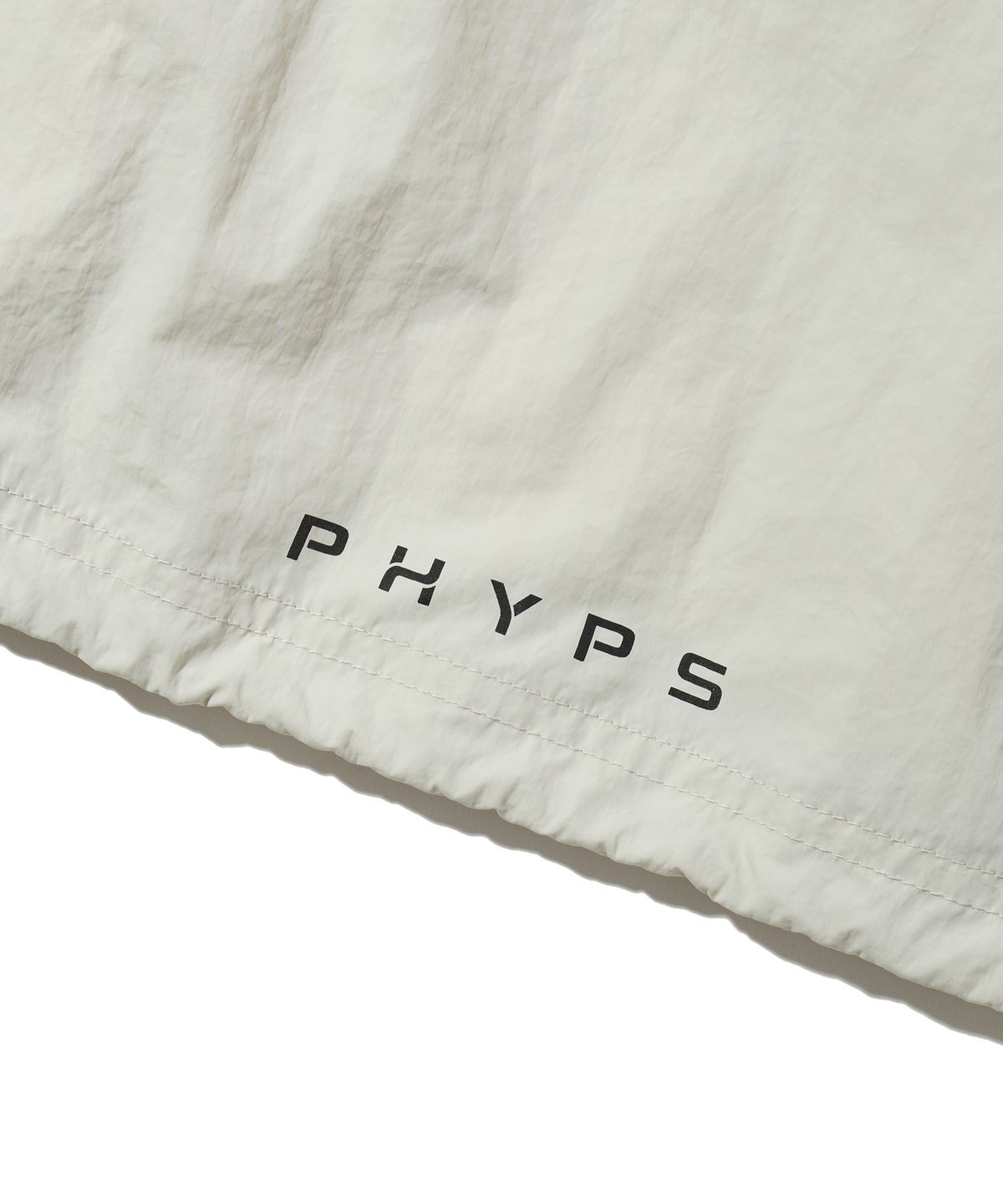 핍스 모터사이클(PHYPS MOTORCYCLE) Speed Track nylon T-shirt Beige