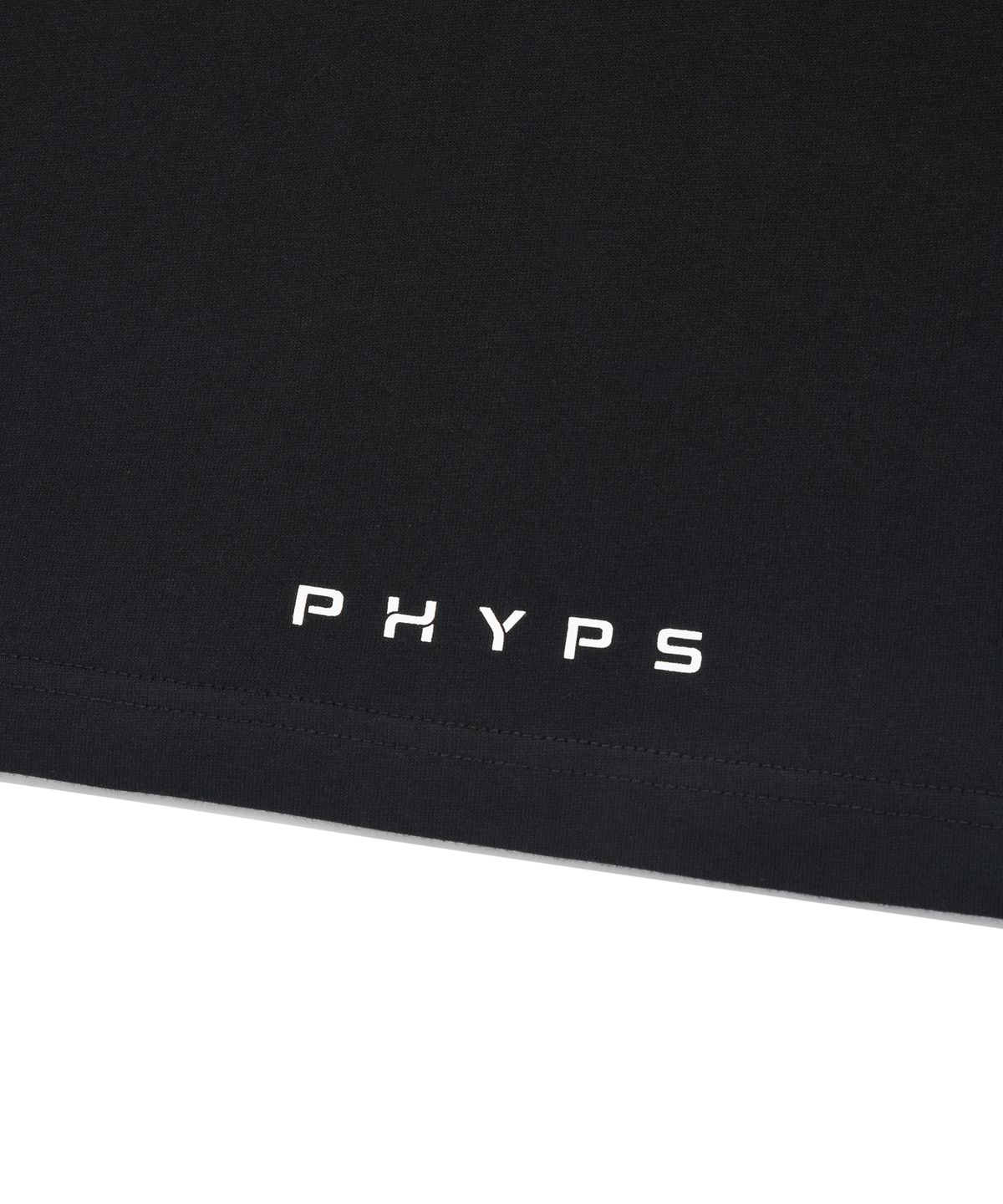 핍스 모터사이클(PHYPS MOTORCYCLE) Original Wing logo T-shirt Black