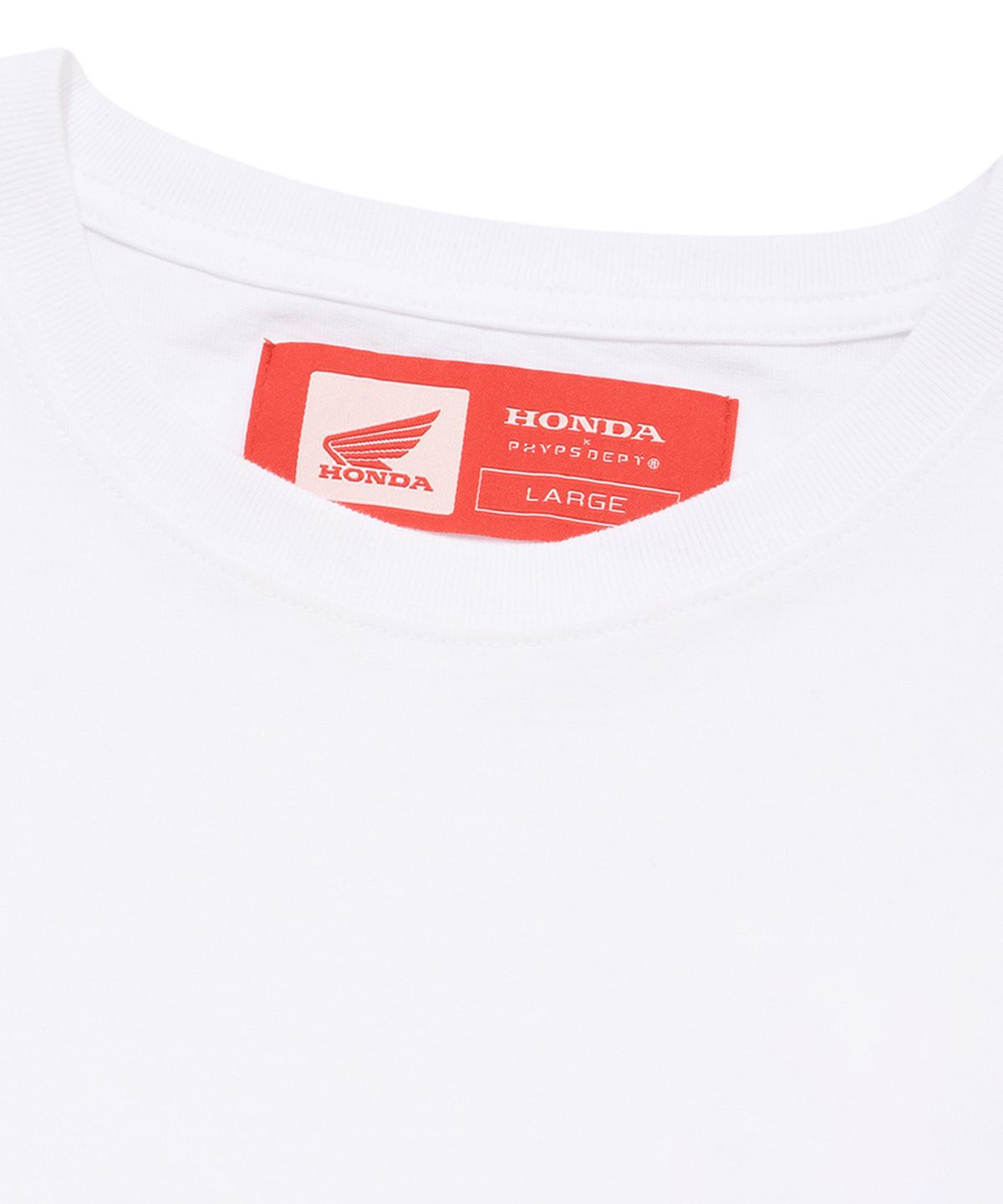 핍스 모터사이클(PHYPS MOTORCYCLE) Racing Fire Blade T-shirt White