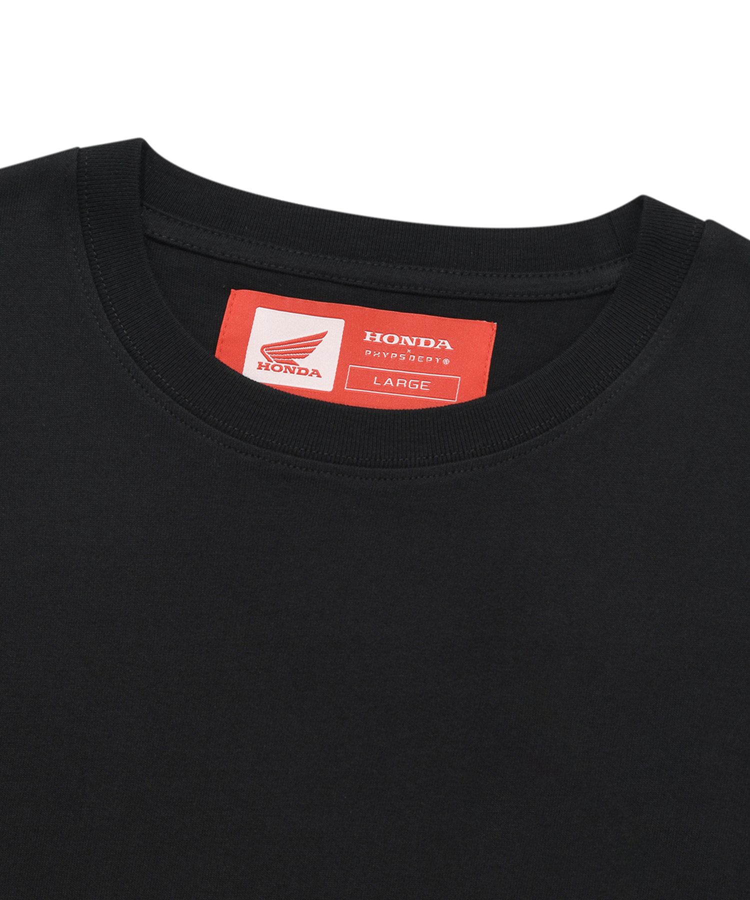 【韓国Honda Motorcycle】Honda Racing Fire Blade T-shirt MUSINSA | Honda Motorcycle Racing Fire Blade T-shirt Black