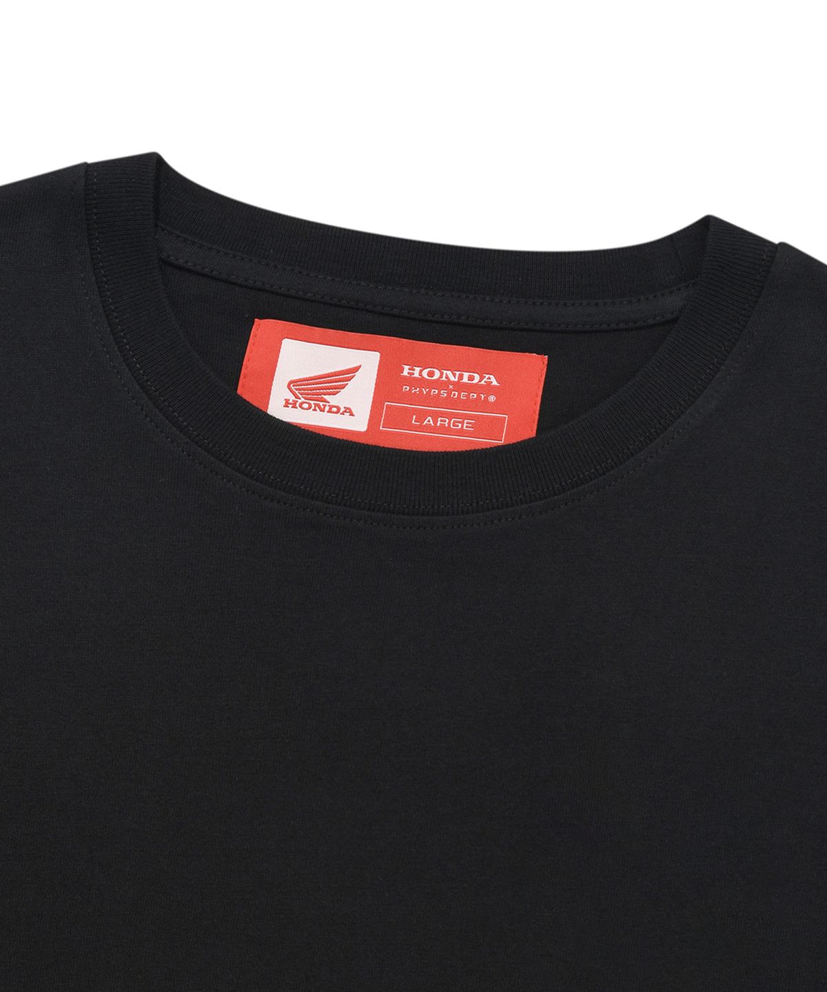 핍스 모터사이클(PHYPS MOTORCYCLE) Racing Fire Blade T-shirt Black