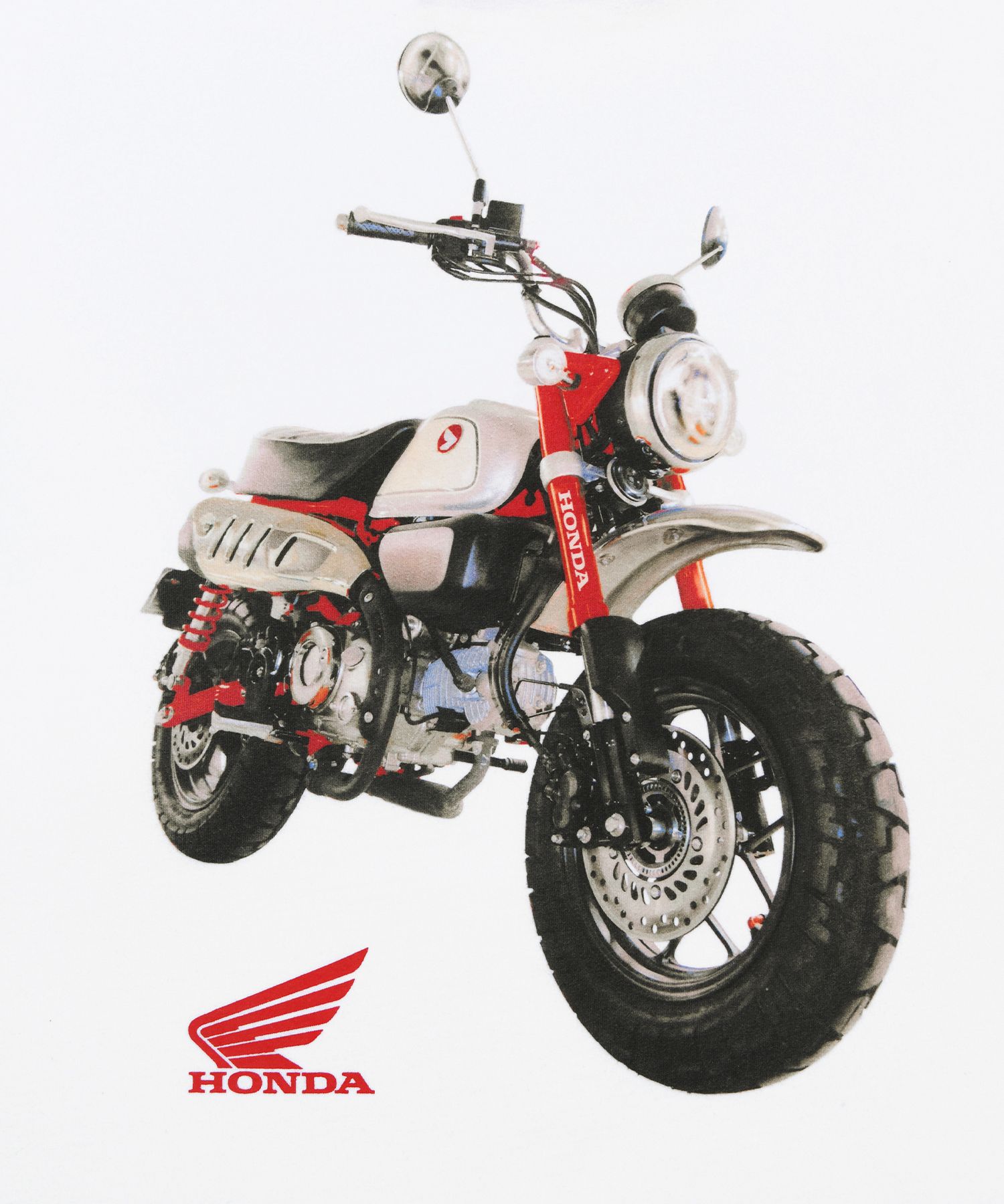 Tシャツ・カットソー HONDA MOTORCYCLE MONKEY 125 Tshirt White MUSINSA | Honda Motorcycle MONKEY 125 T-shirt White