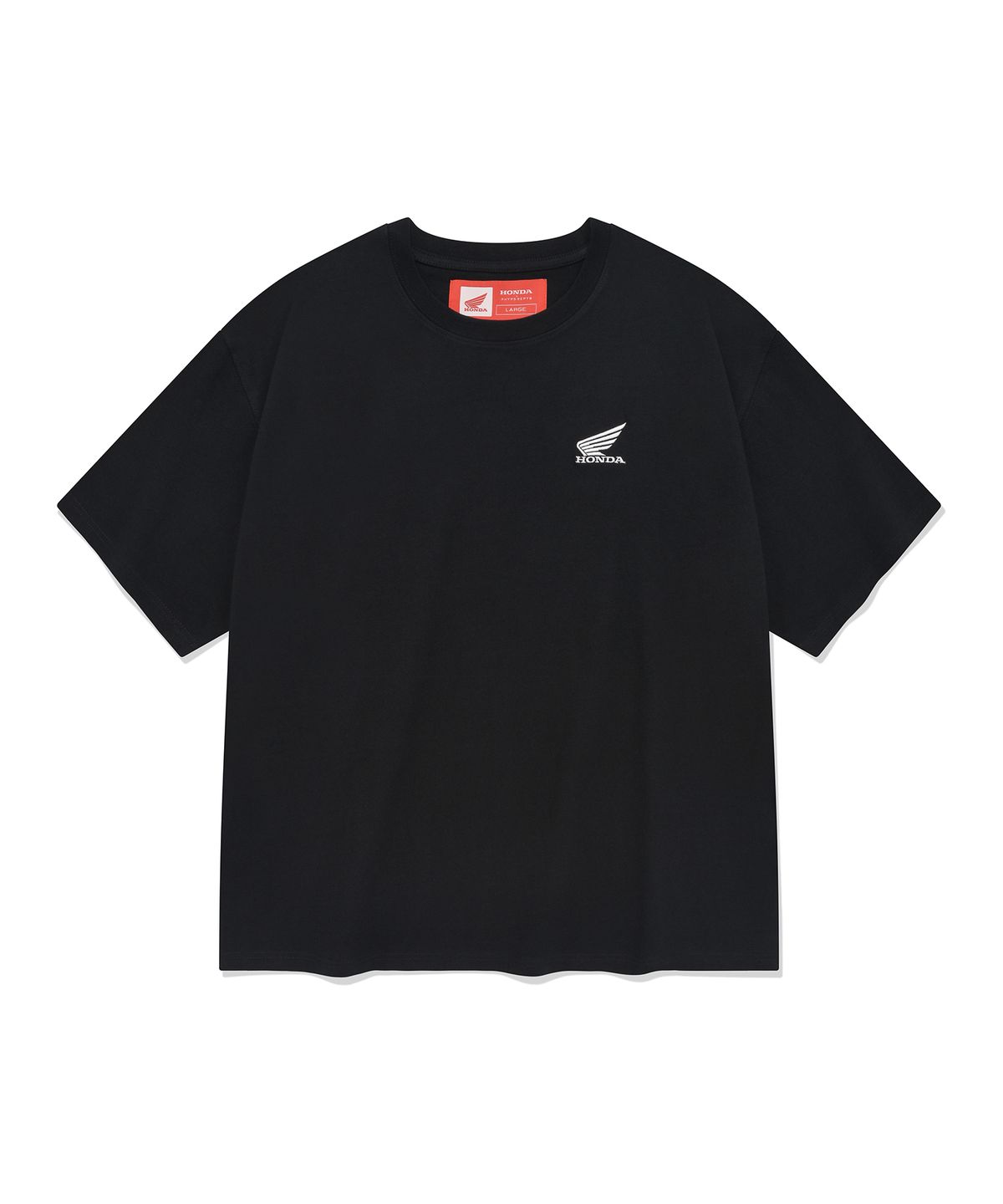 핍스 모터사이클(PHYPS MOTORCYCLE) [2Pack] Original Wing Logo Short Sleeve White / Black