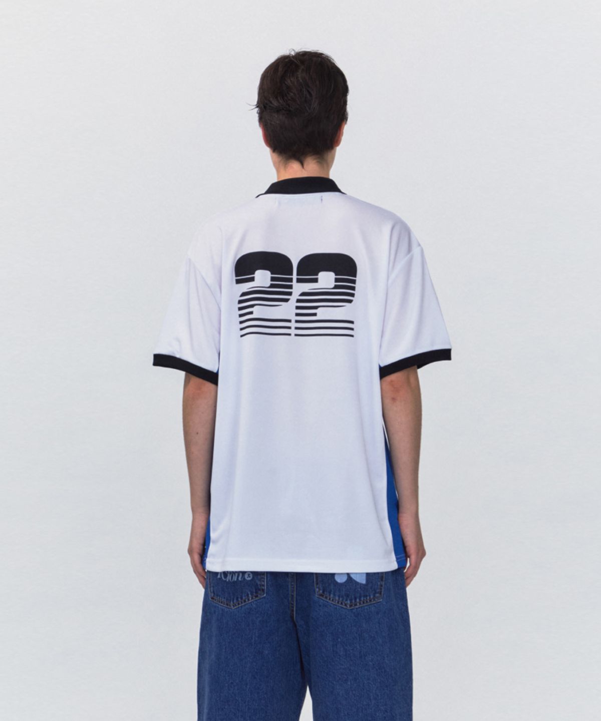 레스트앤레크레이션(REST&RECREATION) RR COLLAR JERSEY TOP_WHITE
